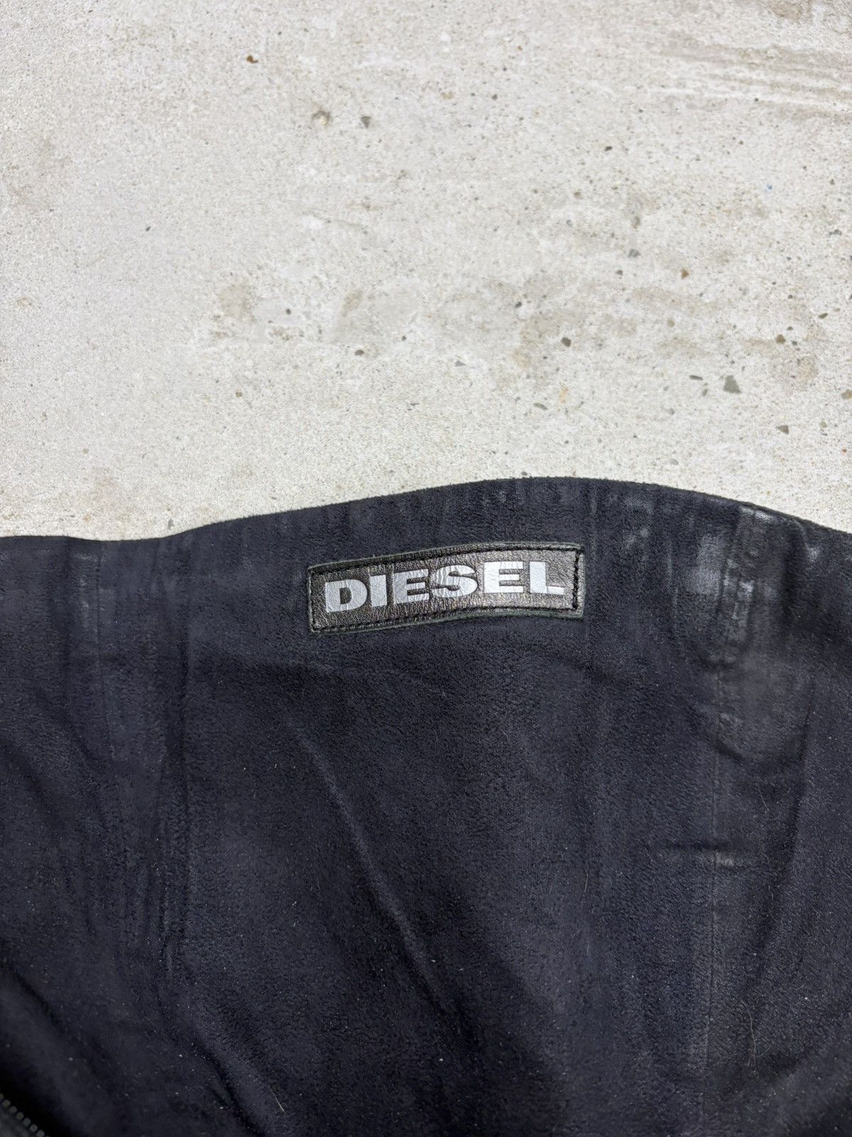 Diesel Vintage 2000s Diesel Black Cow Leather Archive Moto Boots Size US 8.5 / IT 38.5 - 9 Thumbnail