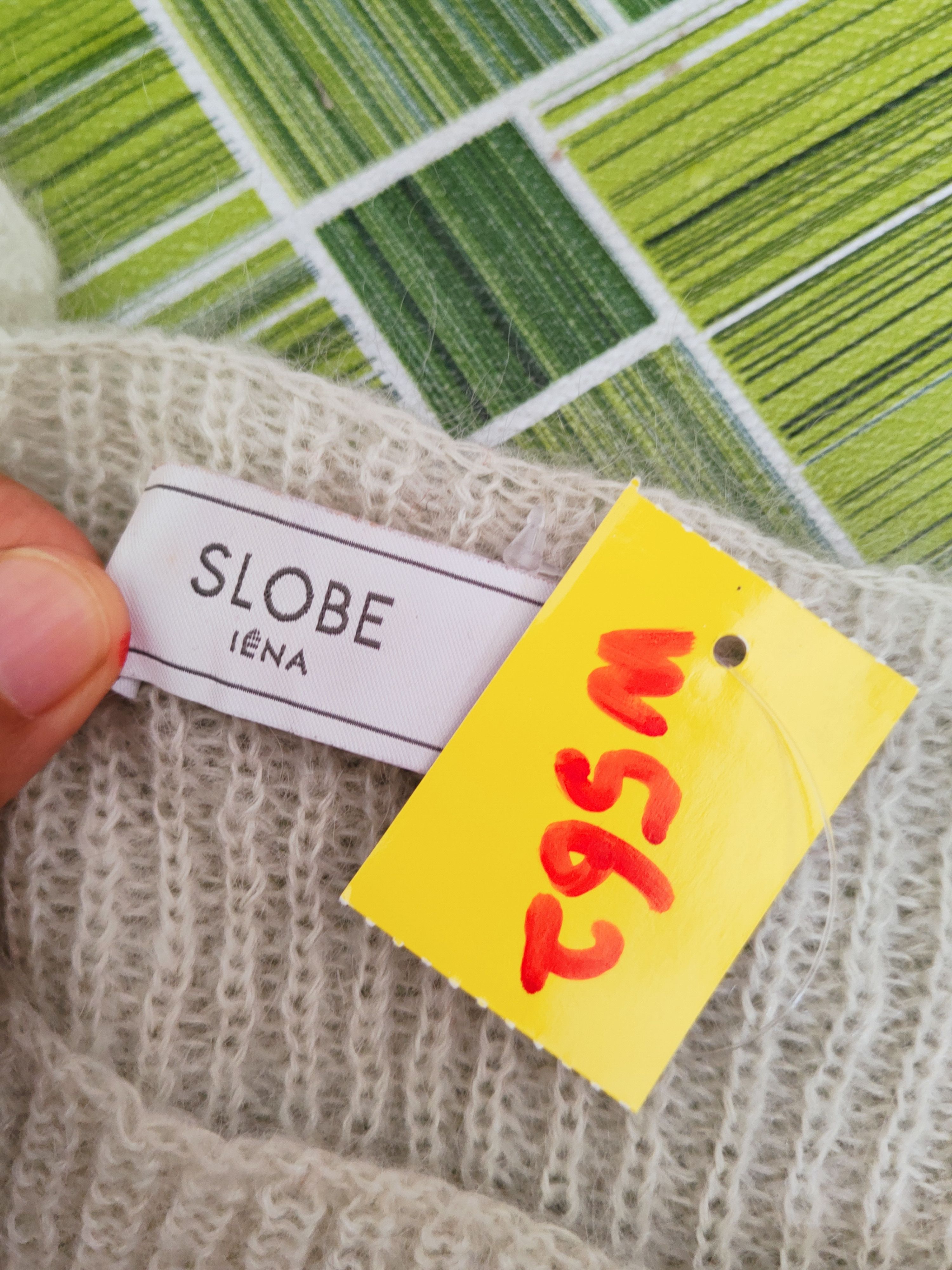Japanese Brand × Vintage Slobe Green Knitwear Sweatshirts #W562 Size M / US 6-8 / IT 42-44 - 11 Thumbnail