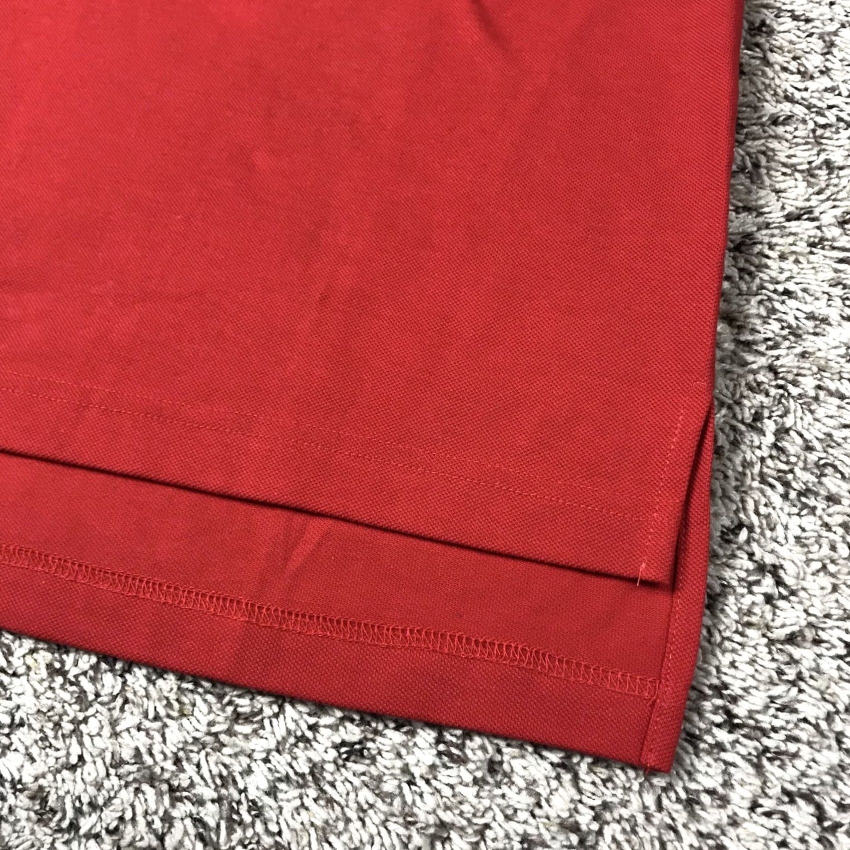 Vintage VINTAGE? No — Giordano Polo Shirt Golf Embroidered Red Men M Size 40R - 5 Thumbnail