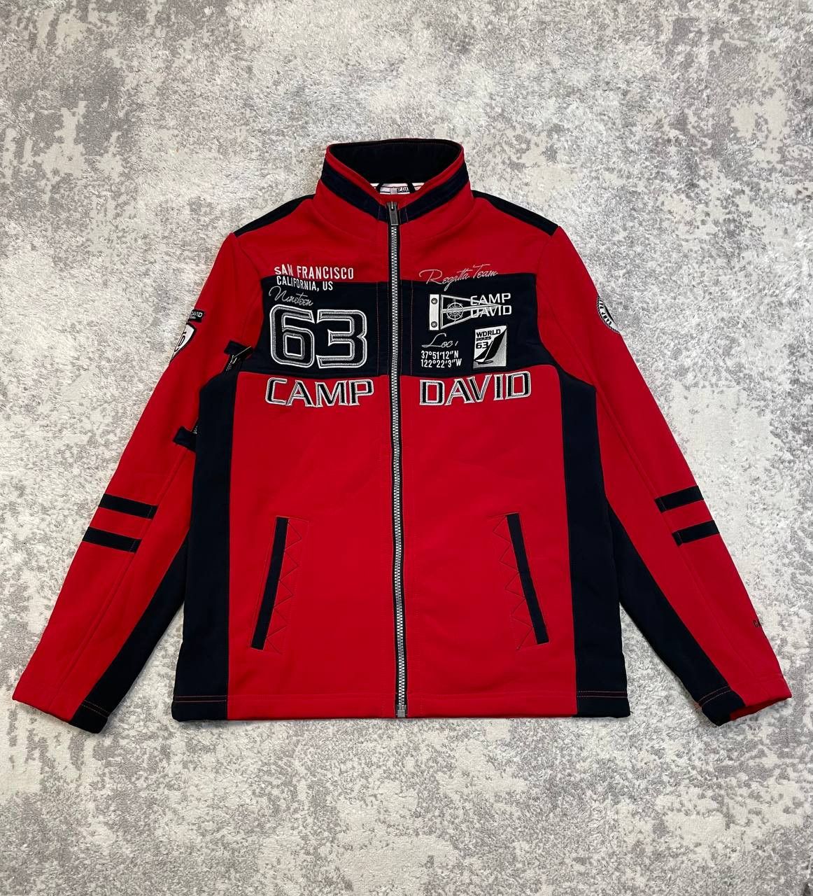 Camp David Camp David Jacket Red Regatta Team Word Series California Size US L / EU 52-54 / 3 - 1 Thumbnail