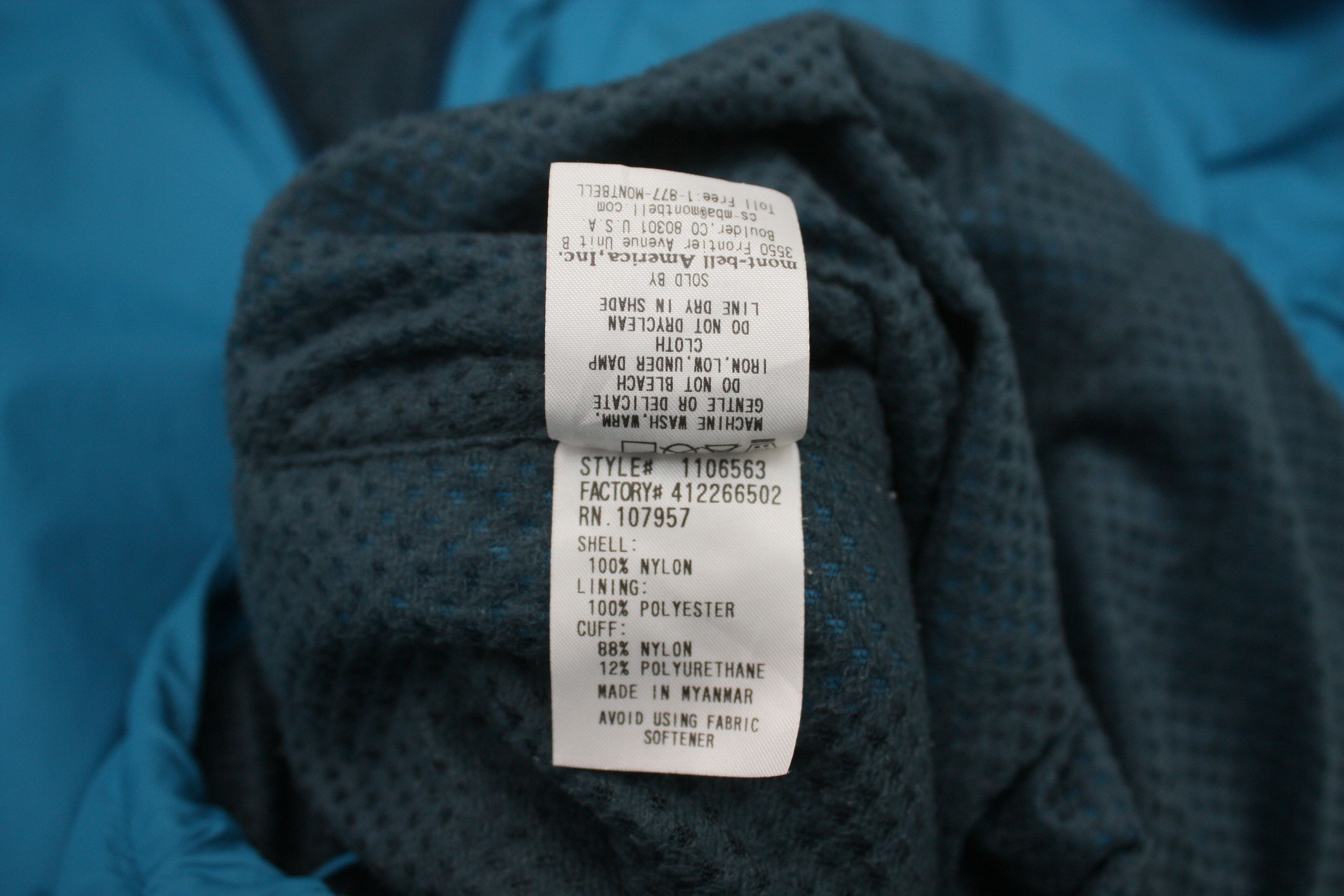 Montbell Montbell Blue Windbreaker Men's Medium Size US M / EU 48-50 / 2 - 8 Thumbnail