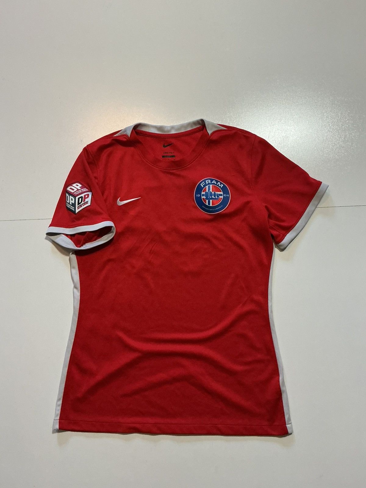 Nike Nike FRAM Sportsklubben Football Club FC Soccer Jersey Size US M / EU 48-50 / 2 - 1 Thumbnail