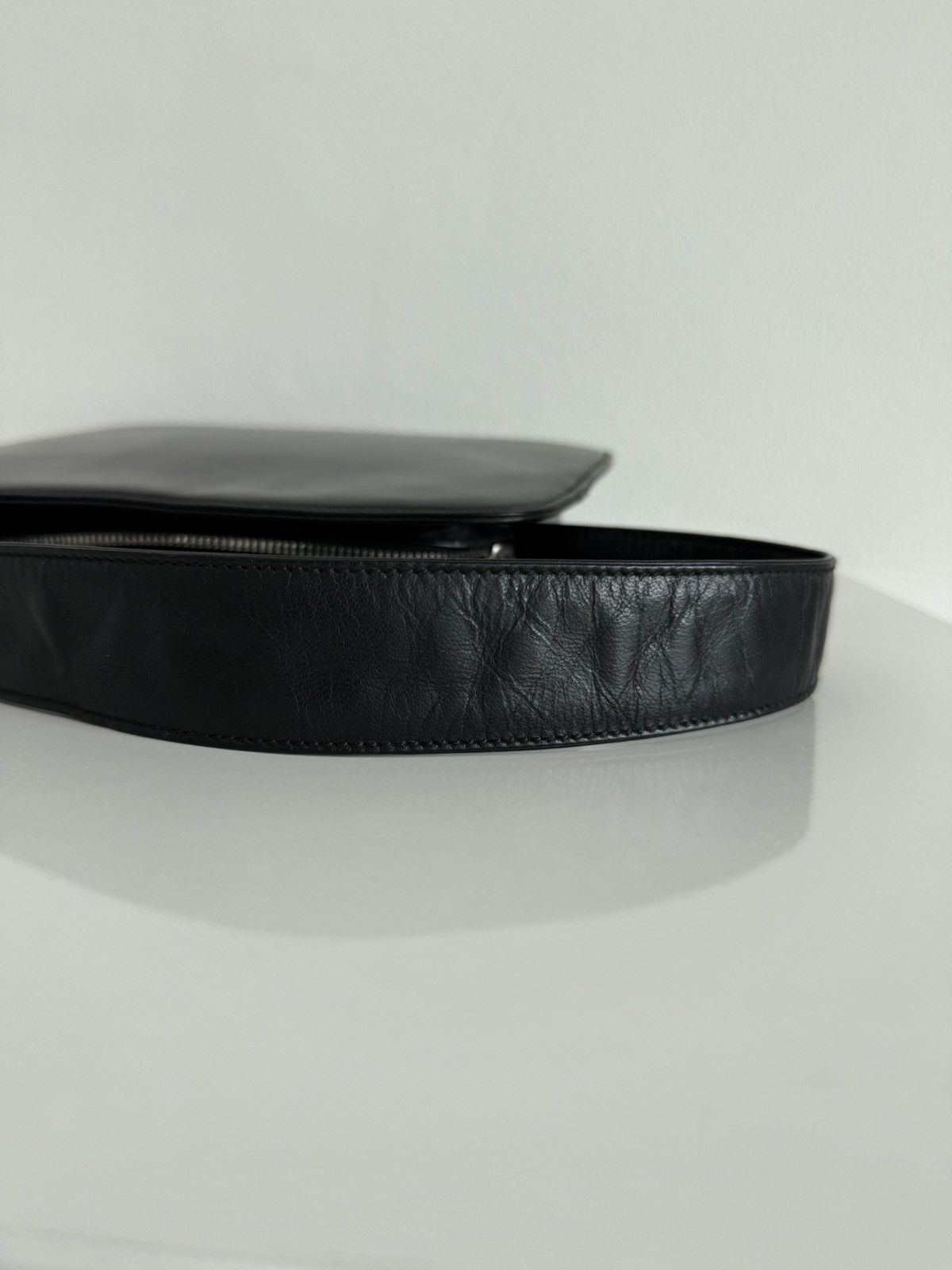 Prada Vintage Prada Logo Leather Box Baguette Bag Size ONE SIZE - 7 Thumbnail