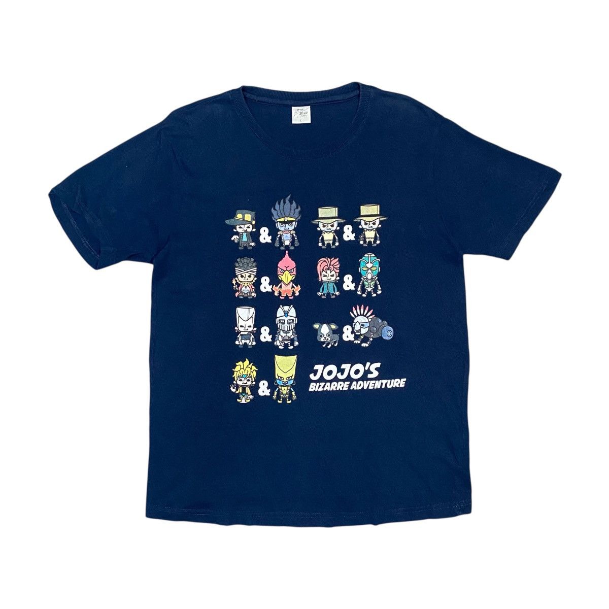 Anime JoJo’s Bizarre Adventure Chibi All Character Anime T Shirt Size US L / EU 52-54 / 3 - 1 Thumbnail