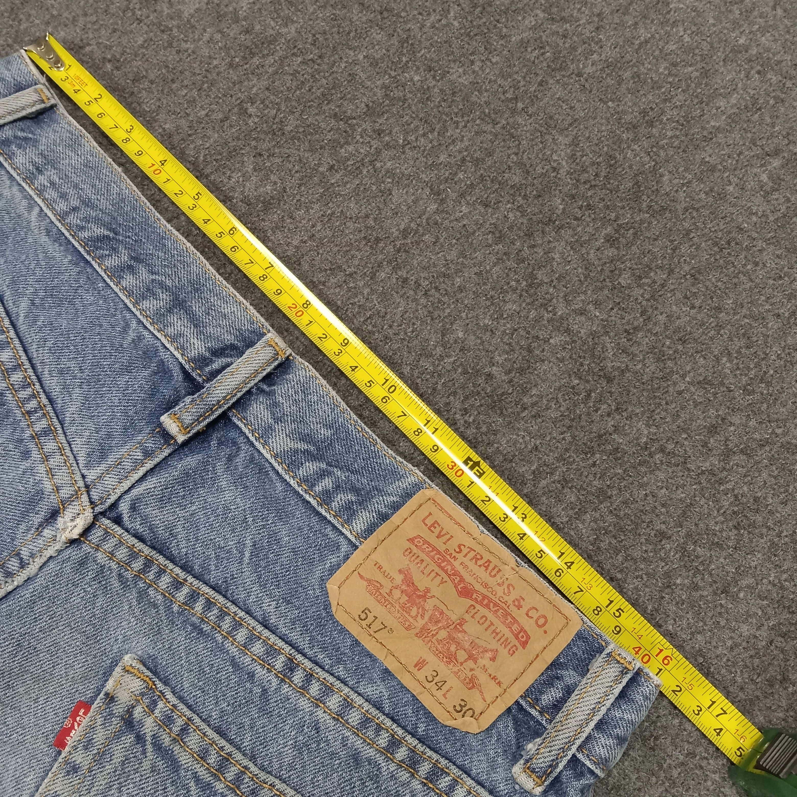 Levi's Levi's 517 American Distressed Style Denim Jeans Size US 33 - 12 Thumbnail