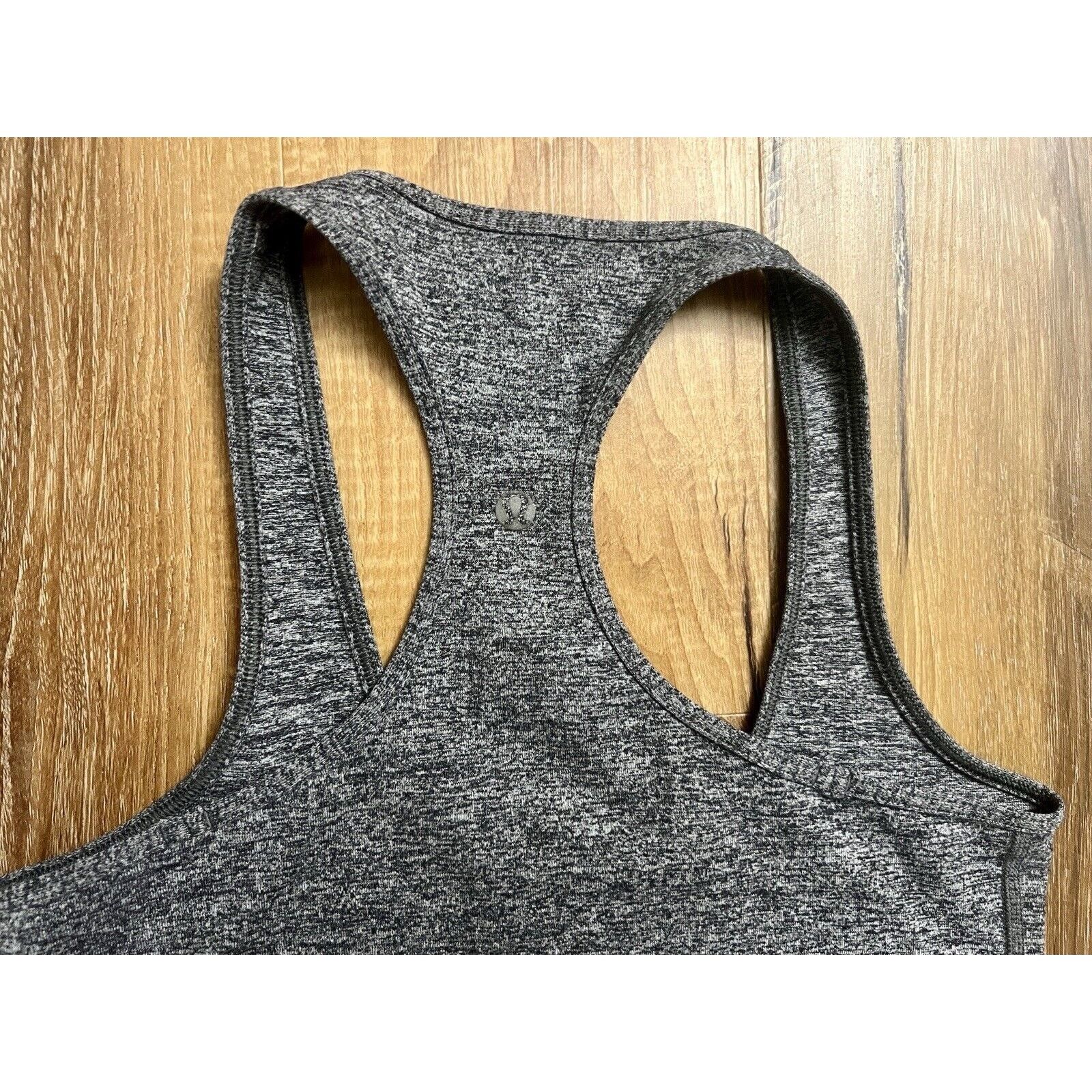 Lululemon Lululemon Women’s Racerback Tank Top Grey Marbled Size S EUC Size S / US 4 / IT 40 - 6 Thumbnail