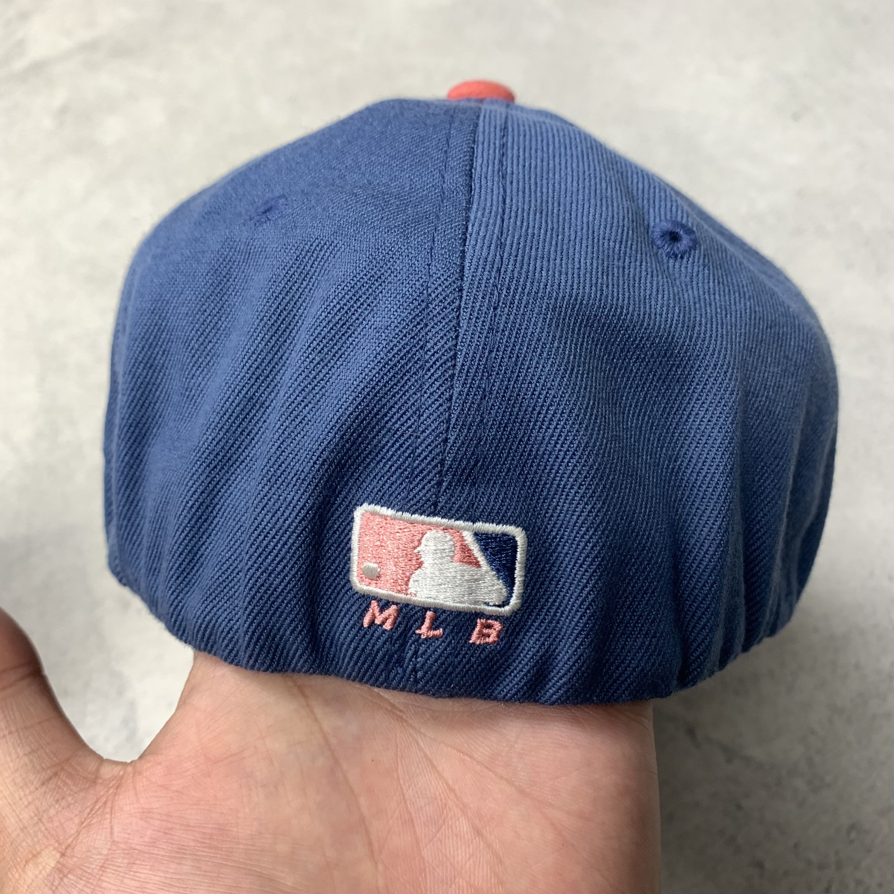 MLB Vintage MLB NY Yankees Fitted Cap Hat Size ONE SIZE - 3 Thumbnail