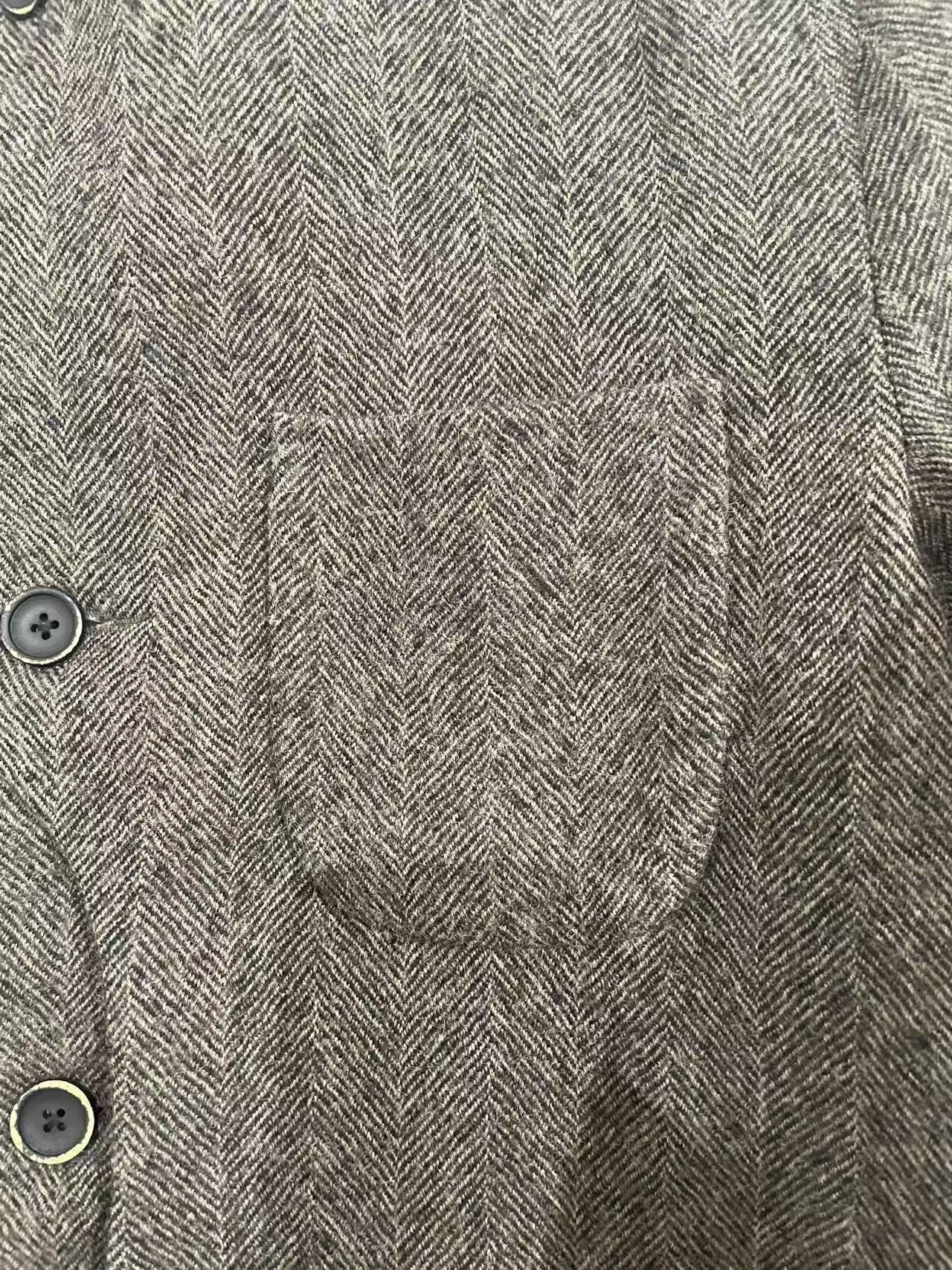 Uma Wang UMA WANG Gray Lapel Wool Blazer Size M / US 6-8 / IT 42-44 - 7 Thumbnail