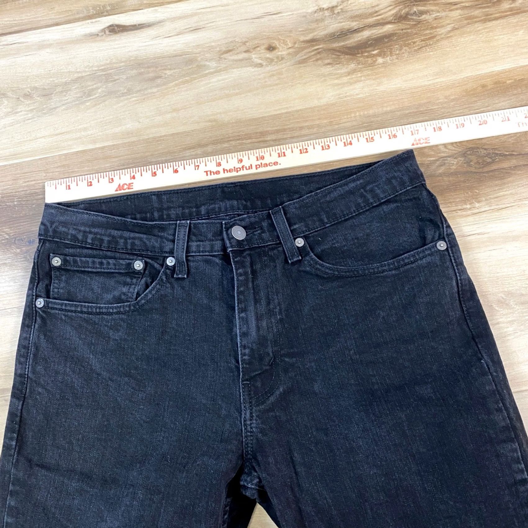 Levi's Levi's 511 Slim Jeans Mens 34x34 Black Denim Stretch Cotton 5-Pocket Zip Button Jeans Mens Wide Range of Sizes Size US 34 / EU 50 - 6 Thumbnail