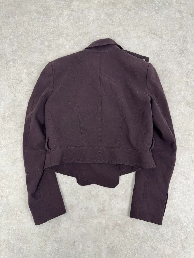 Givenchy 2000s Givenchy Mauve Purple Asymmetrical Jacket Size M / US 6-8 / IT 42-44 - 6 Thumbnail
