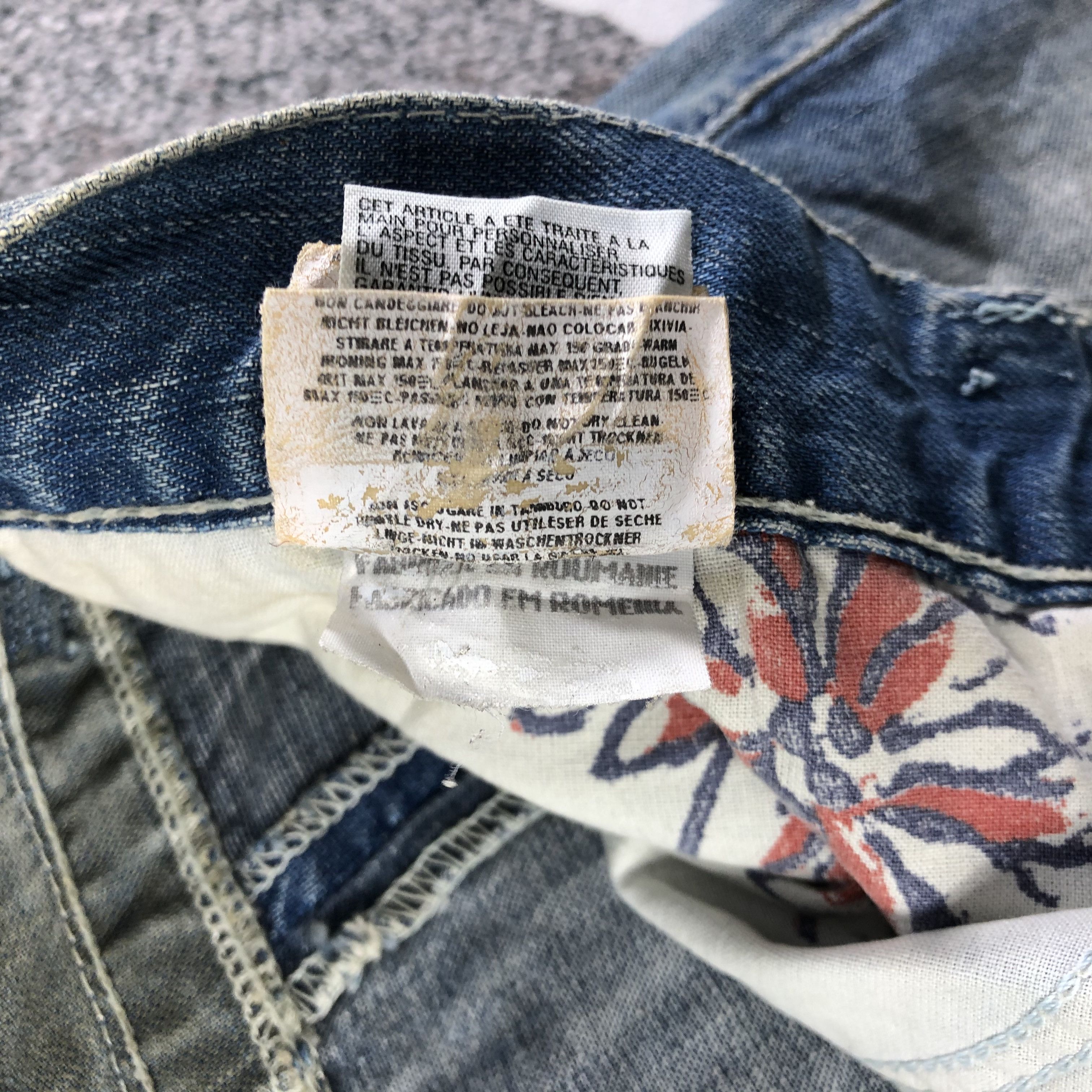Replay Replay Jeans Patchwork Denim KJ2112 Size US 31 - 13 Thumbnail
