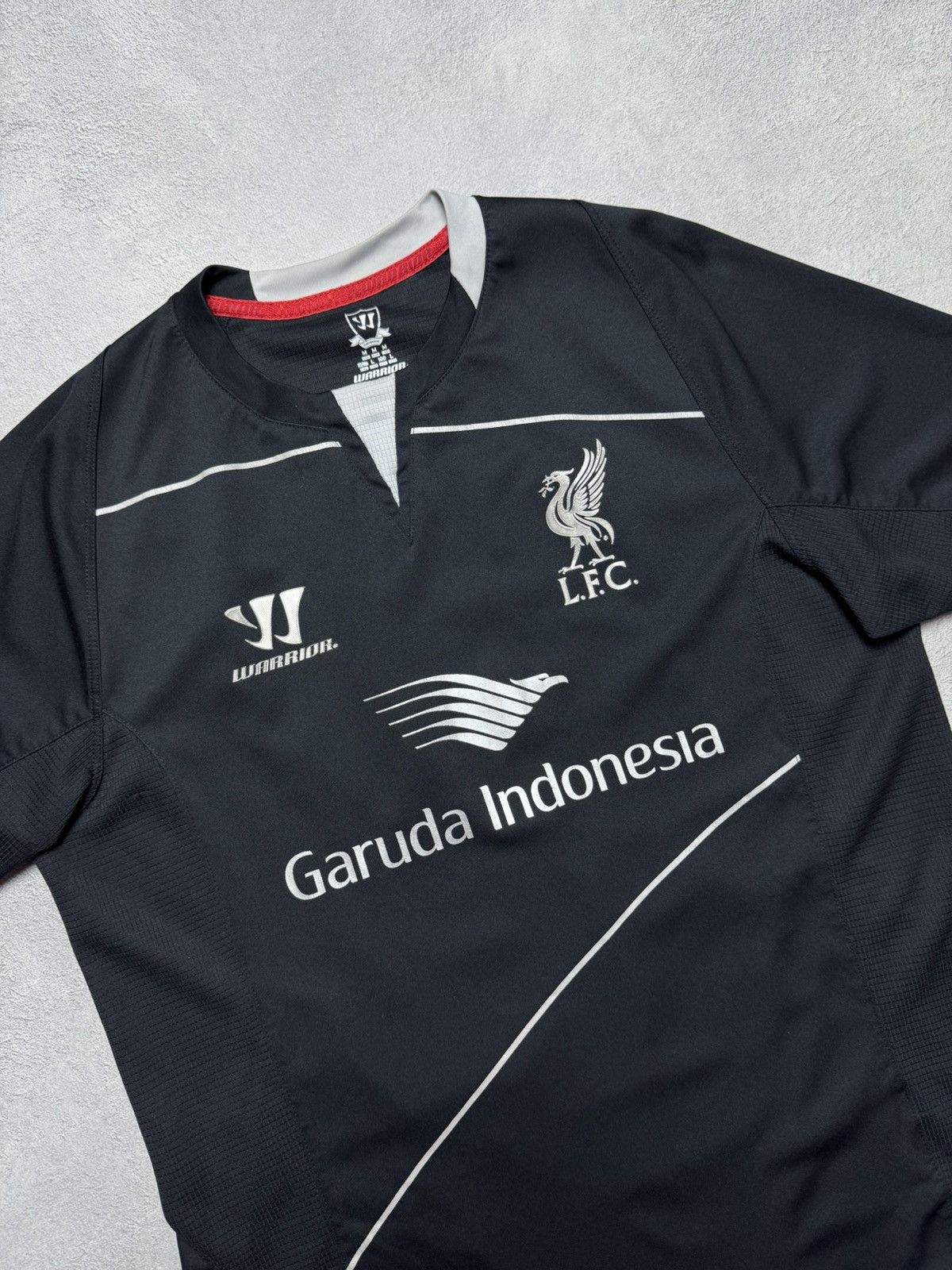 Warrior Liverpool 2014 2015 Pre-Match Shirt Soccer Jersey Warrior Size US M / EU 48-50 / 2 - 3 Thumbnail