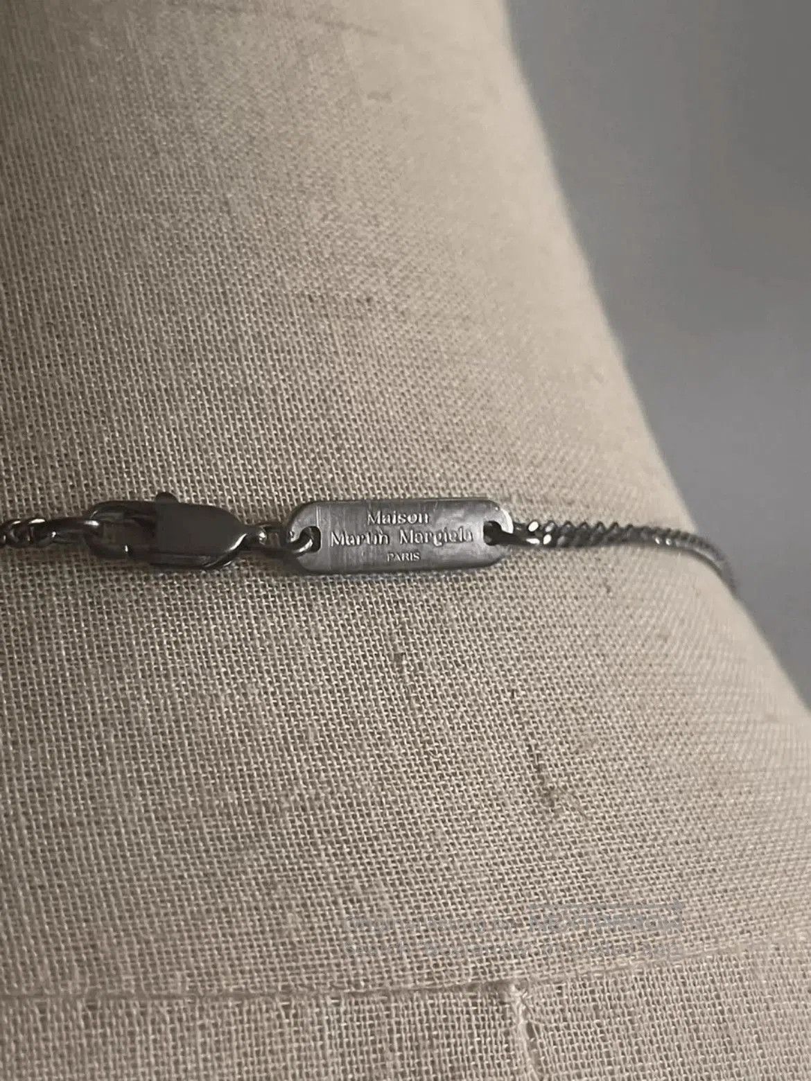Maison Margiela Maison Martin Margiela Diamond Shape Brass Necklace. Size ONE SIZE - 5 Thumbnail