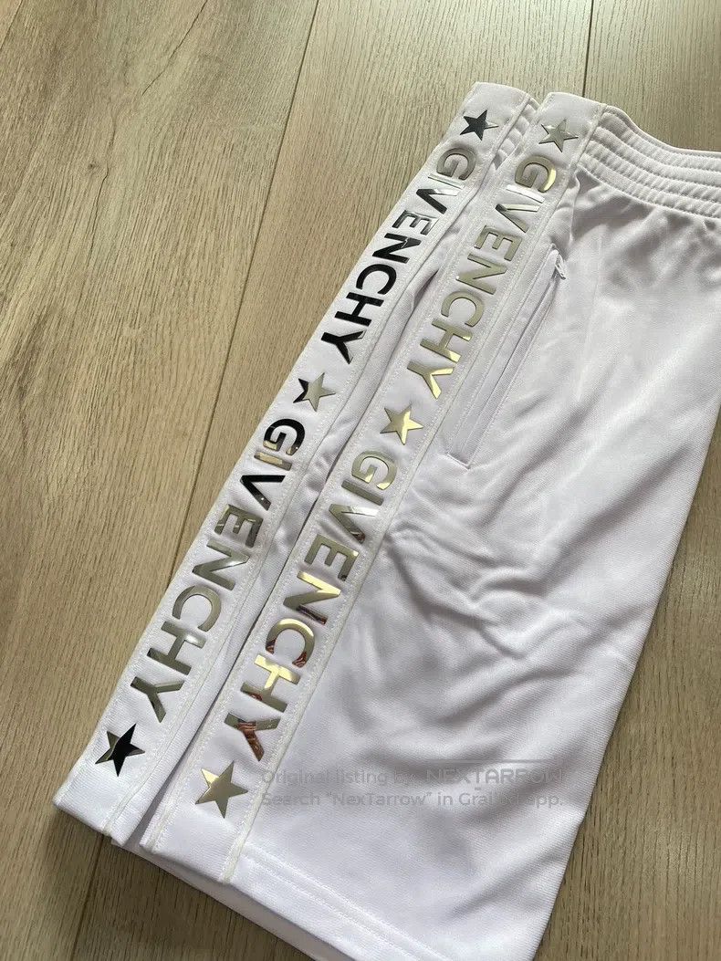 Givenchy Givenchy Classic Logo Drawcord Women's Short Skirt, White Size 25" / US 0 / IT 36 - 4 Thumbnail