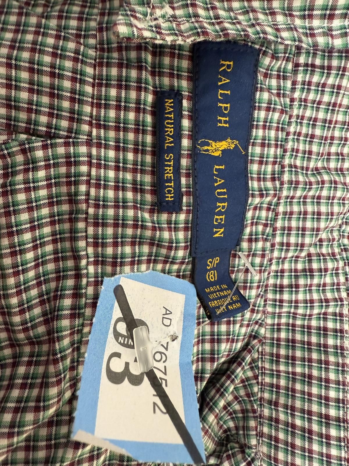 Polo Ralph Lauren Ralph Lauren Men's Casual Checkered Shirt Size S/P (8) Size US XXS / EU 40 - 2 Thumbnail