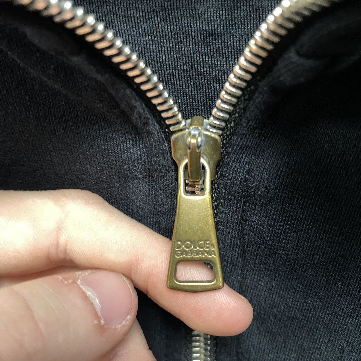 Dolce & Gabbana Vintage Dolce&Gabbana Zip Hoodie Metal Logo Size US M / EU 48-50 / 2 - 8 Thumbnail