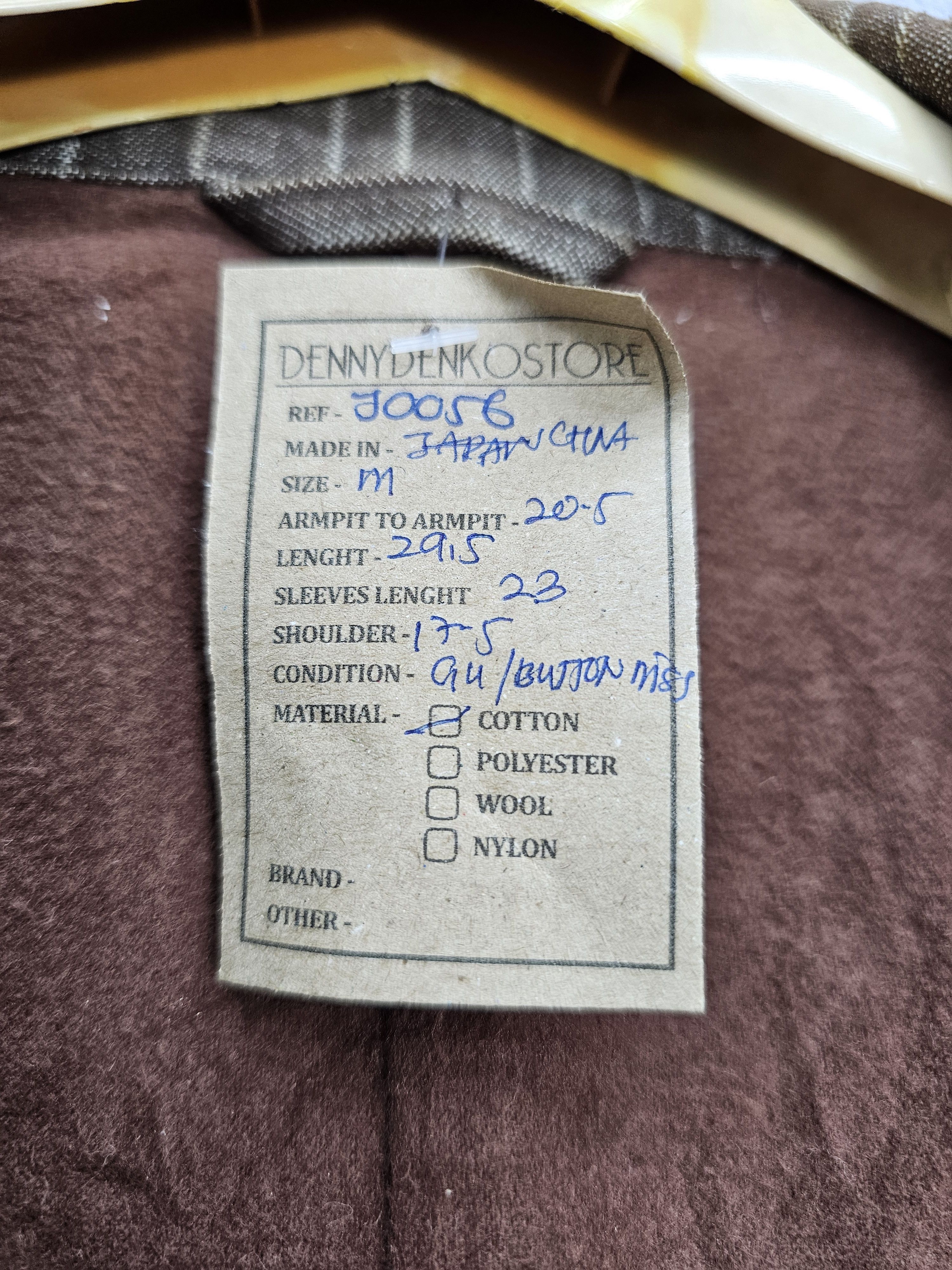 Beams Plus BEAMS Japanese Brand Striped Pea Coat Jacket J0051 Size US M / EU 48-50 / 2 - 11 Thumbnail