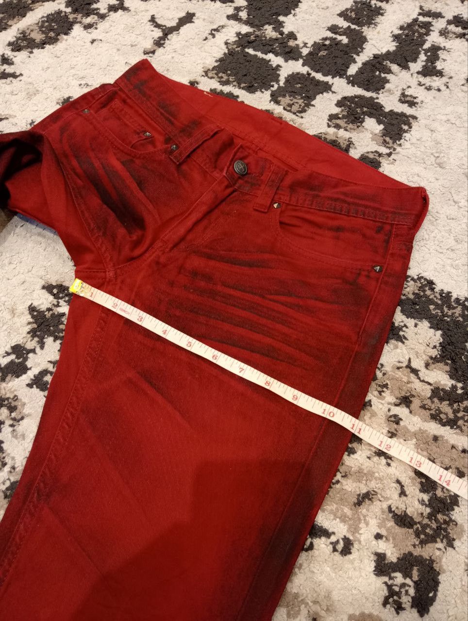 If Six Was Nine Vintage Graffity Courageux Japan Flared Pants Size US 31 - 18 Thumbnail