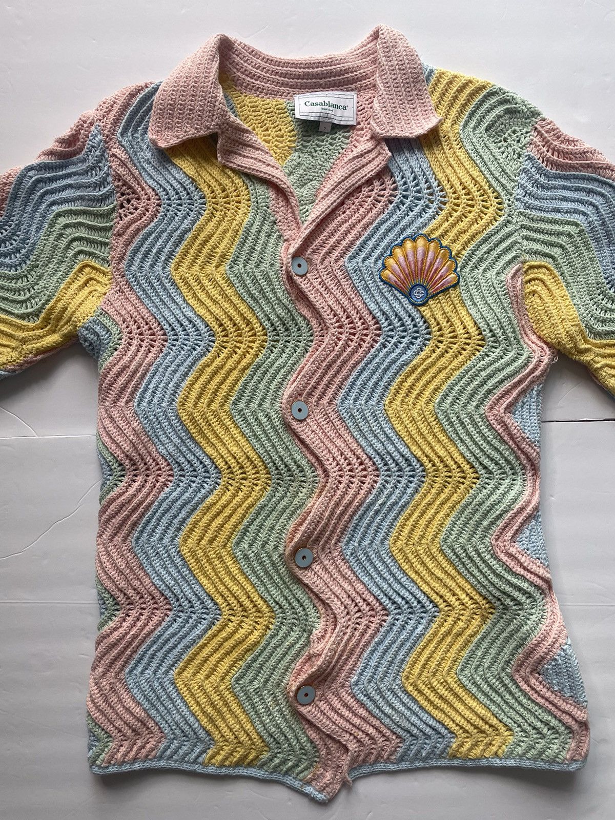 Casablanca Casablanca Knitted Shirt Size US S / EU 44-46 / 1 - 3 Thumbnail
