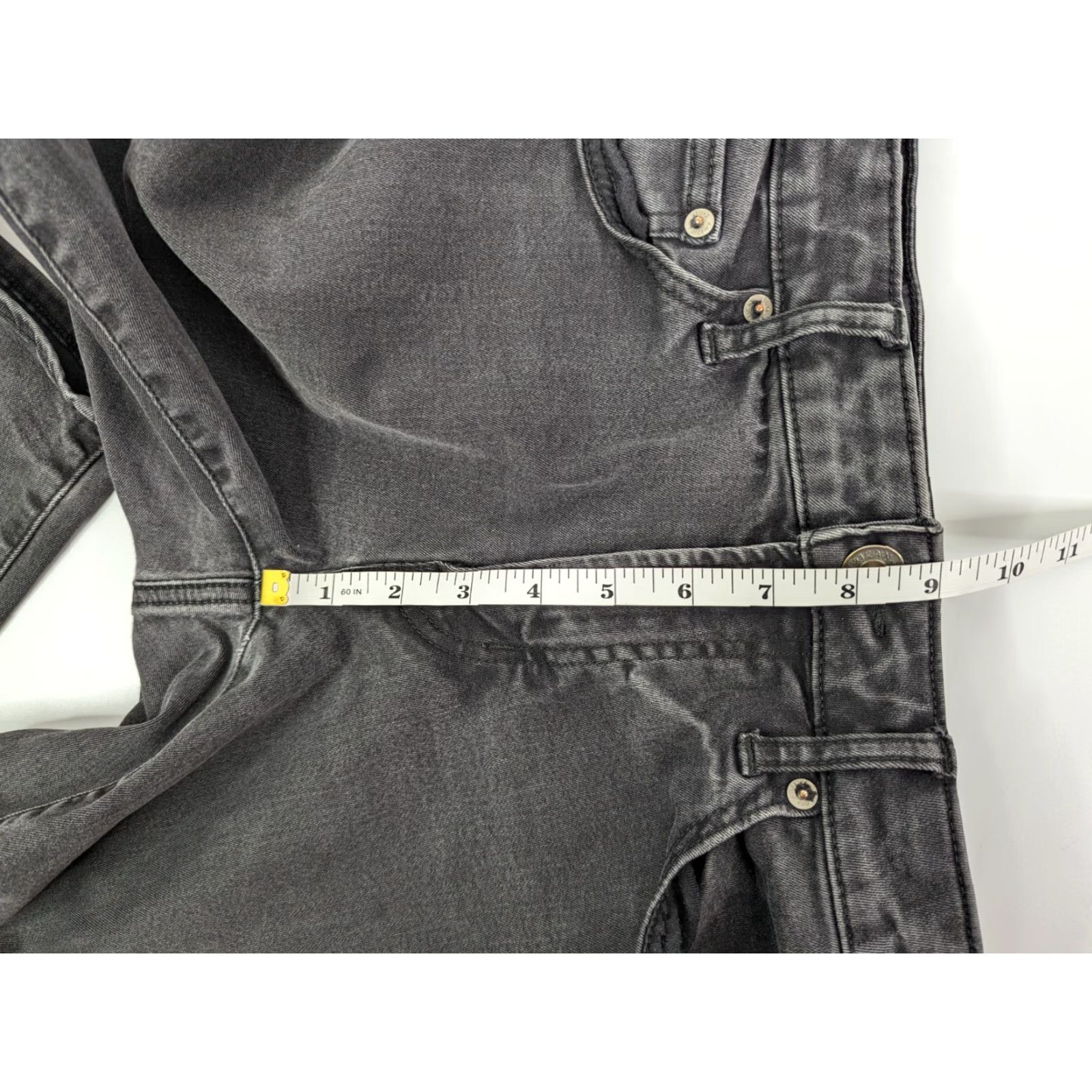American Eagle Outfitters American Eagle Outfitters Slim Straight Jeans Men Black 30x34 Next Flex 4 Denim Pockets 5-Pocket Design Regular Inseam 34" USA Color Black Size US 30 / EU 46 - 7 Thumbnail