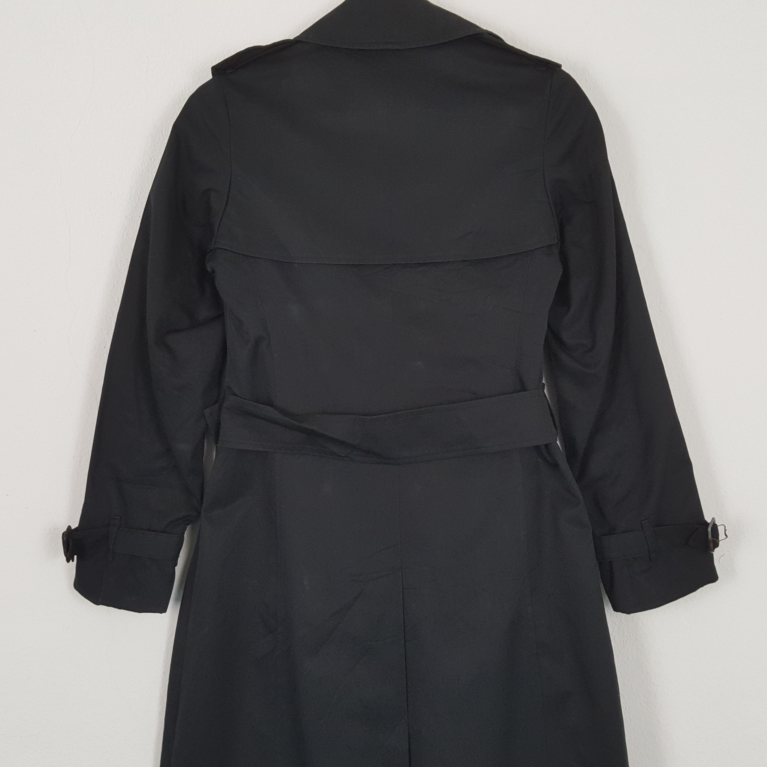 Burberry × Vintage Vintage BURBERRY LONDON Nova Check Trench Coat Jacket Size XXS / US 00 / IT 34 - 4 Thumbnail