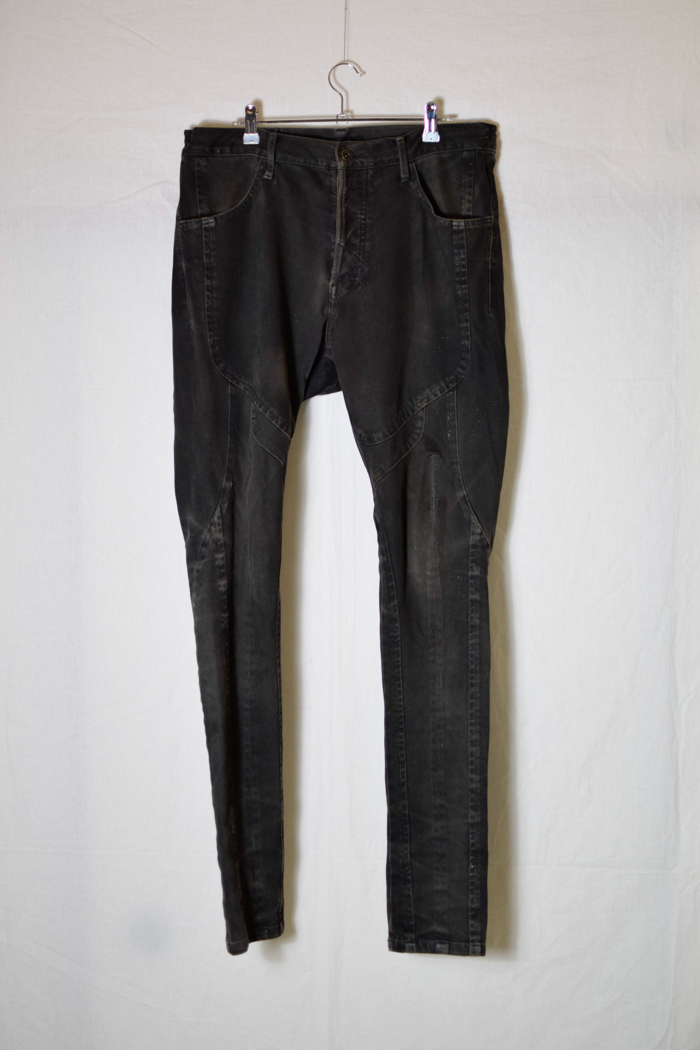 Julius Julius SS12 Edge Knit Denim Pants - 377PAM11 Size US 30 / EU 46 - 2 Thumbnail
