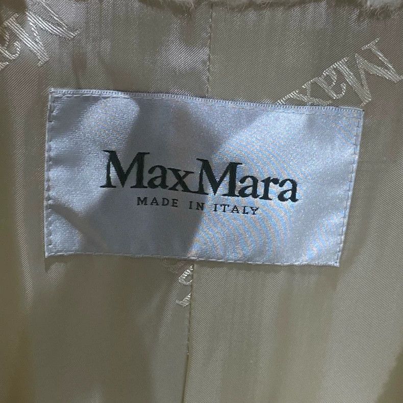 Max Mara Max Mara Hot style milk white long teddy coat Size S / US 4 / IT 40 - 3 Thumbnail