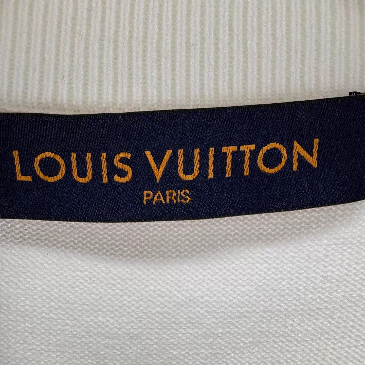Louis Vuitton LV Cartoon Werewolf Knit Short-Sleeve Tee White L Size US L / EU 52-54 / 3 - 7 Thumbnail