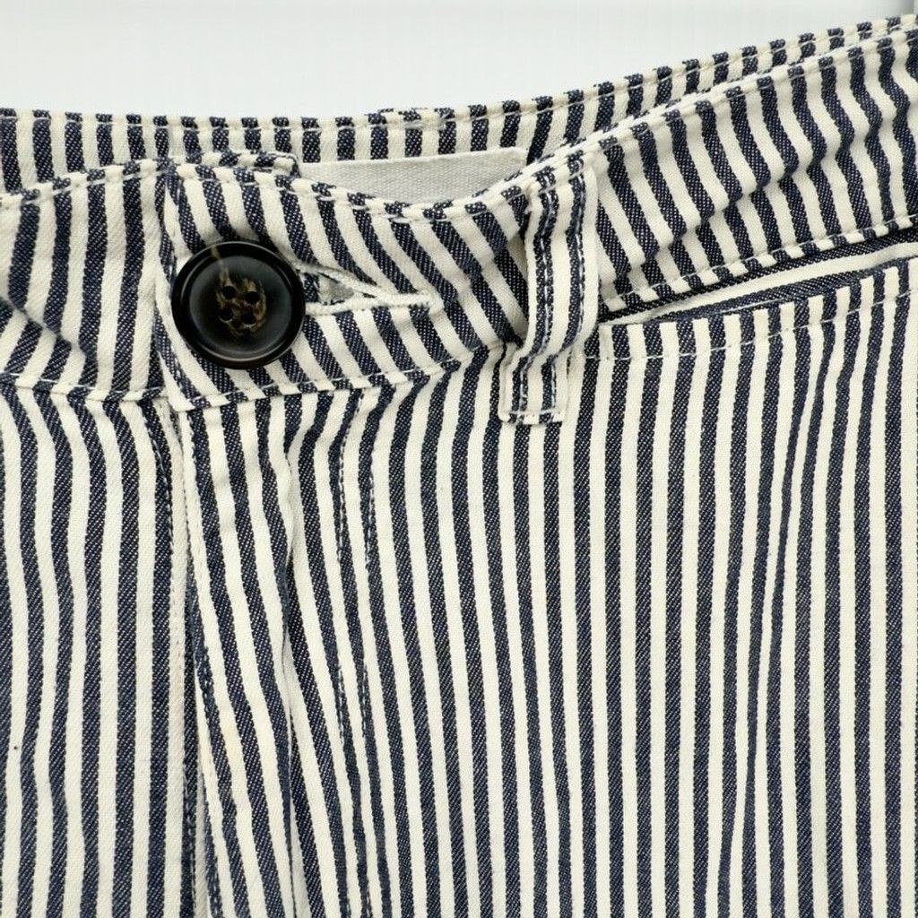 Rolla's ROLLA'S Old Mate Striped Navy White High Waist Pants sz 26 Size 26" / US 2 / IT 38 - 8 Thumbnail