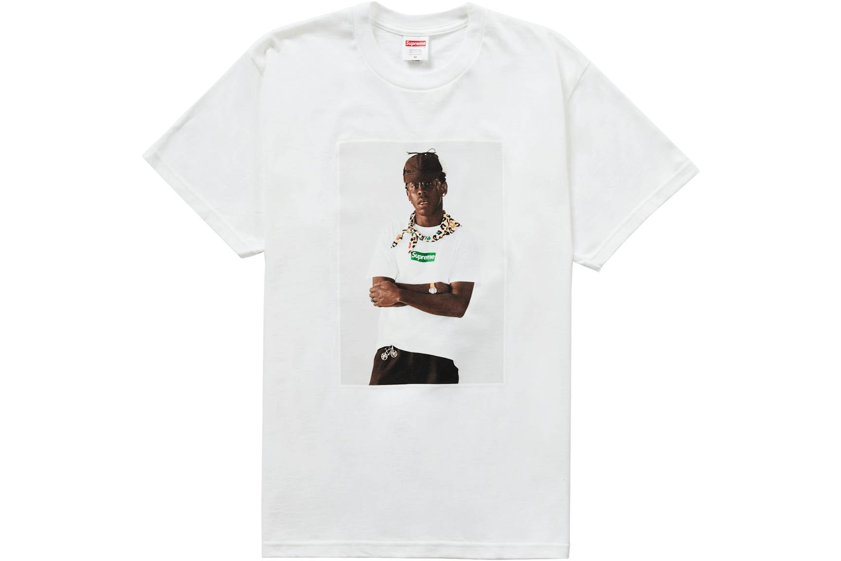 Designer Men's Classic White Crew Neck T-Shirt Size US M / EU 48-50 / 2 - 3 Thumbnail