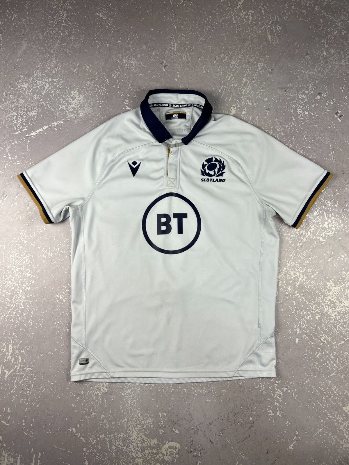 Macron 2020/2021 Macron Scotland Rugby Union Away Shirt Jersey Size US XL / EU 56 / 4 - 1 Thumbnail
