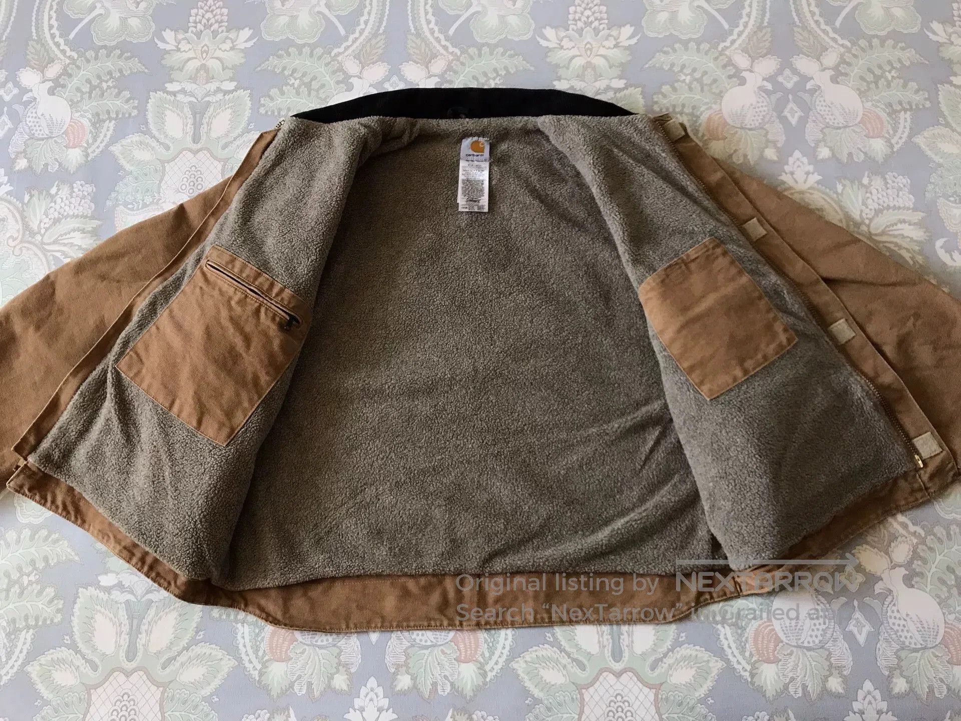 Carhartt Carhartt J164 Washed Canvas Work Jacket. Size US L / EU 52-54 / 3 - 3 Thumbnail