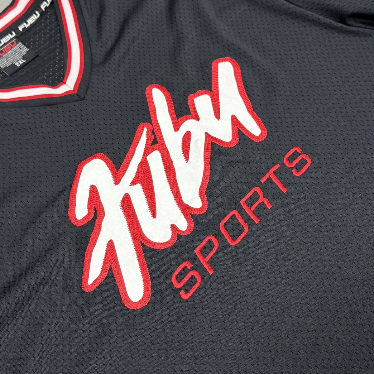 Fubu Fubu Sports Big Logo Jersey T-Shirt Men Size 2XL Size US XXL / EU 58 / 5 - 7 Thumbnail
