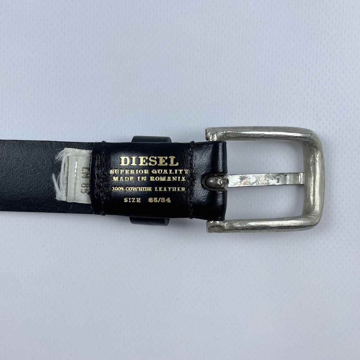 Diesel Diesel Vintage Leather Belt Size ONE SIZE - 8 Thumbnail