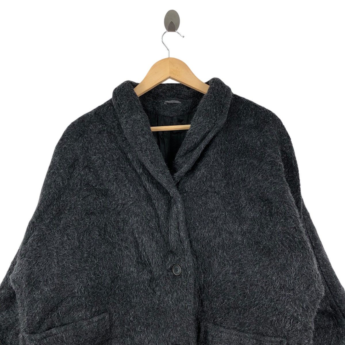 Sportmax Luxury Italian Designer SPORTMAX MAX MARA Wool Mohair Jacket Size XXL / US 16-18 / IT 52-54 - 2 Thumbnail