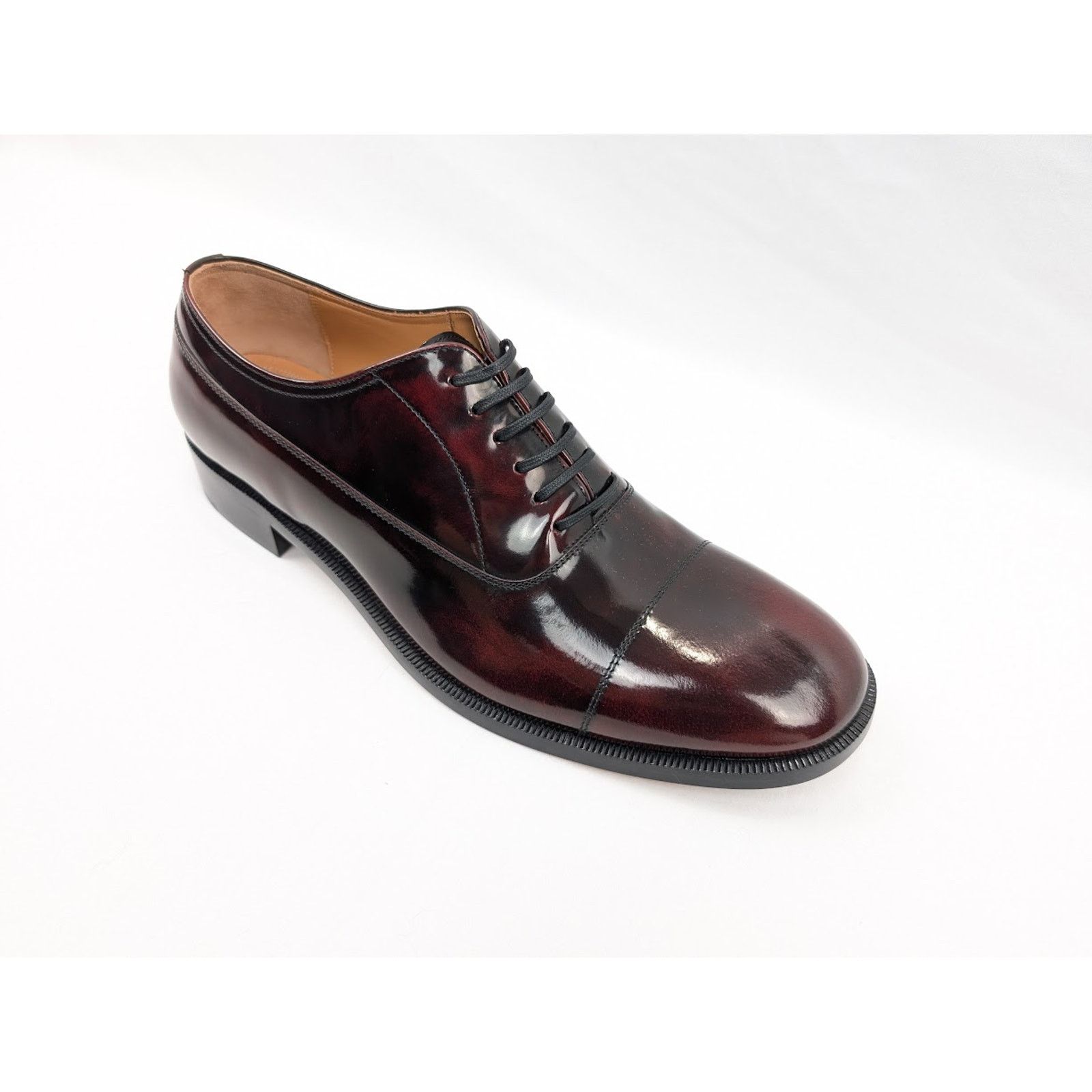 Maison Margiela o1rshd1 Q:2 / Lace-Up Derby Shoes in Bordeaux Size US 13 / EU 46 - 2 Thumbnail