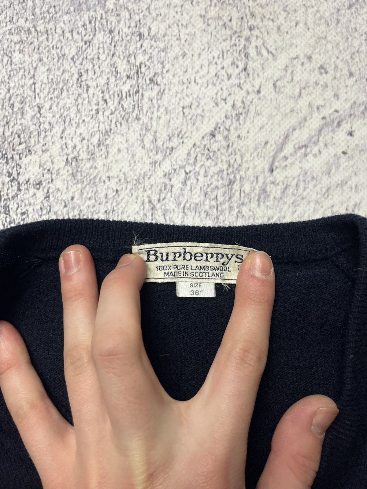 Burberry Vintage Burberrys Wool Vest Sweater Knit Luxury Oldmoney Size US S / EU 44-46 / 1 - 4 Thumbnail