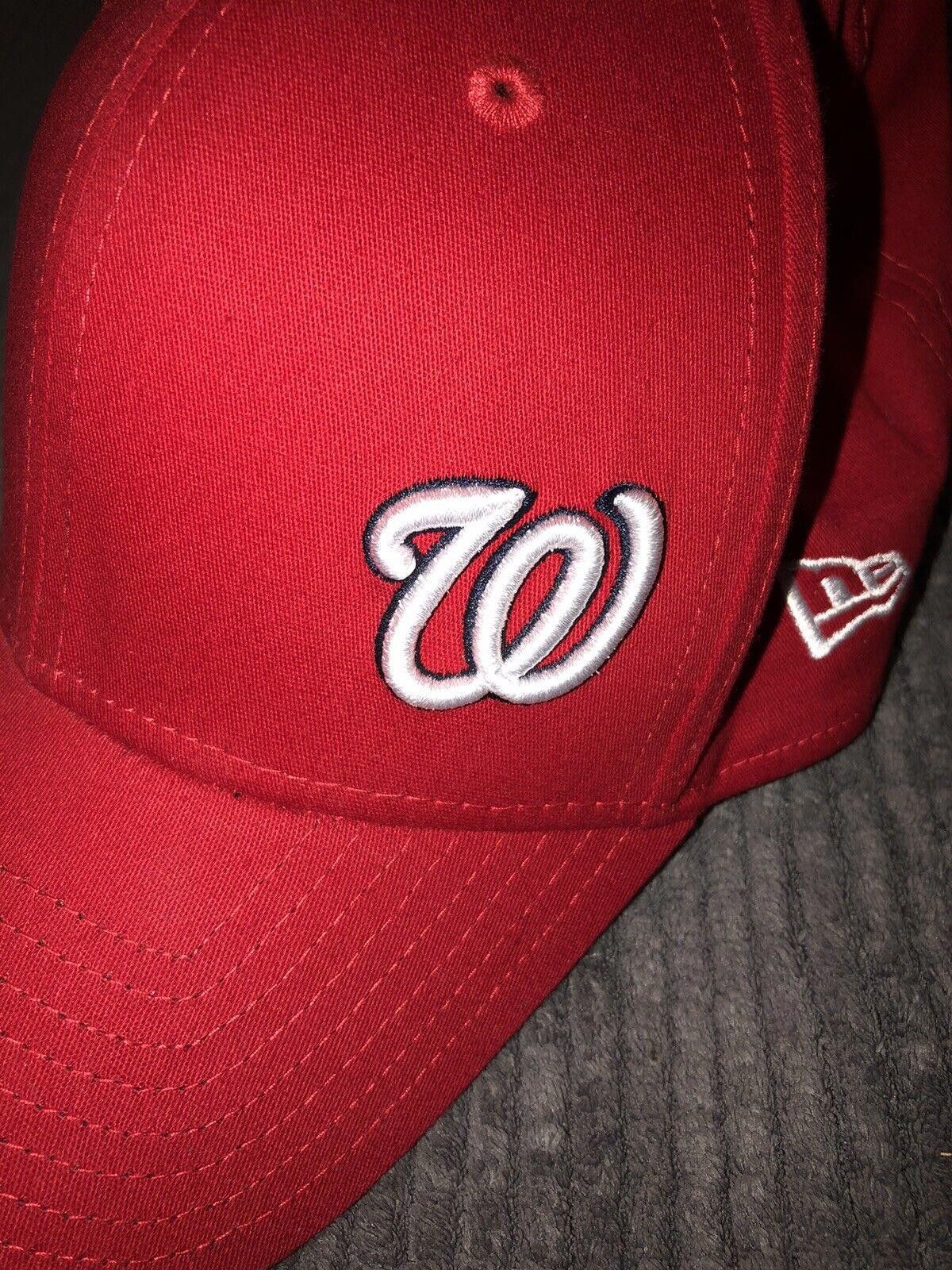New Era Nationals New Era HC39Thirty Red Side Logo S/M Hat Size ONE SIZE - 2 Thumbnail