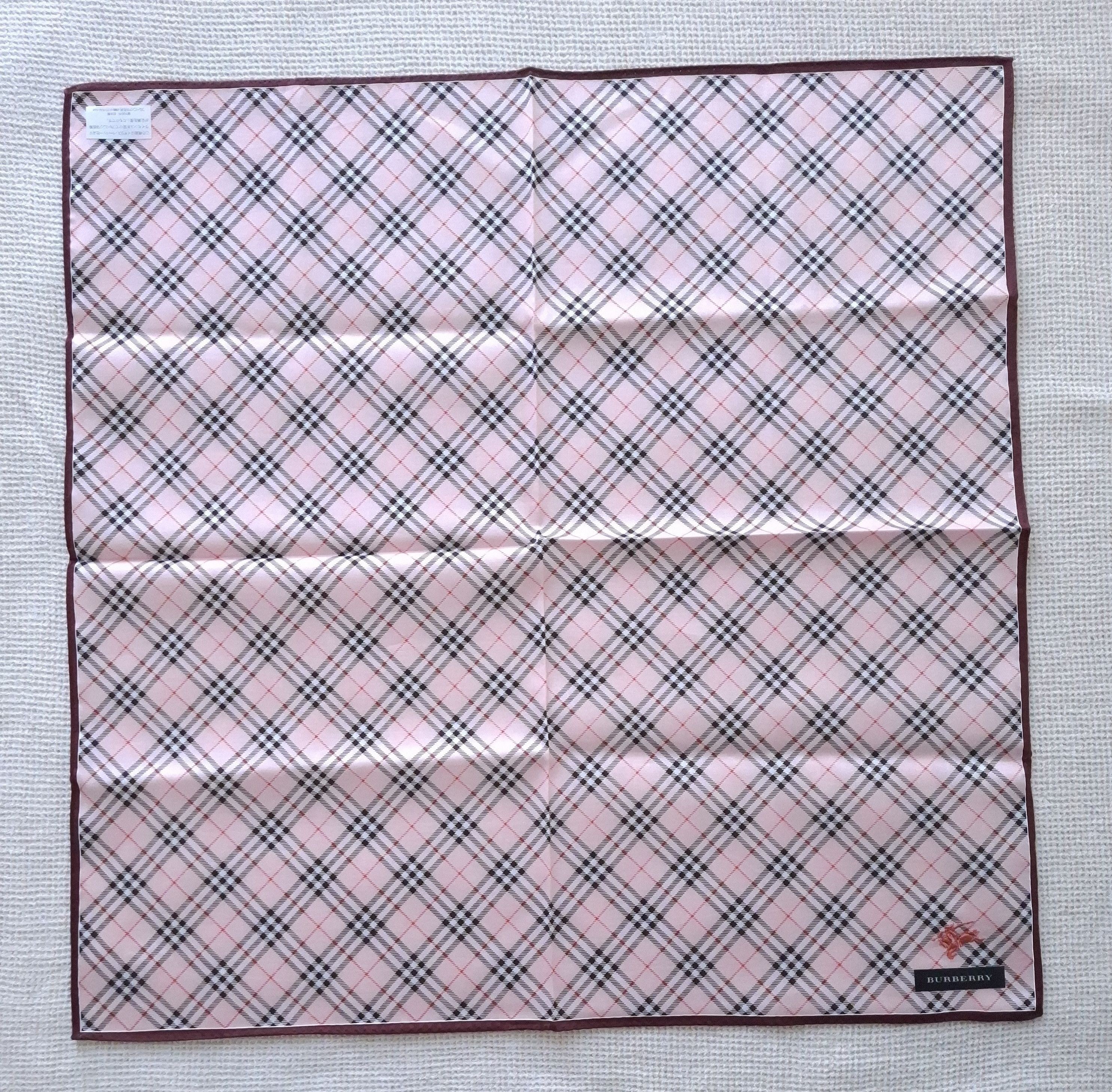 Burberry × Vintage NEW Vintage Burberry Bandana/Handkerchief/scarf Japan Size ONE SIZE - 3 Thumbnail