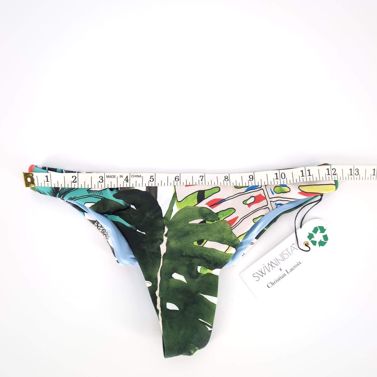 Christian Lacroix NWT​ Christian Lacroix x Swiminista 2 Piece Bikini Set Sz XS Size ONE SIZE - 9 Thumbnail