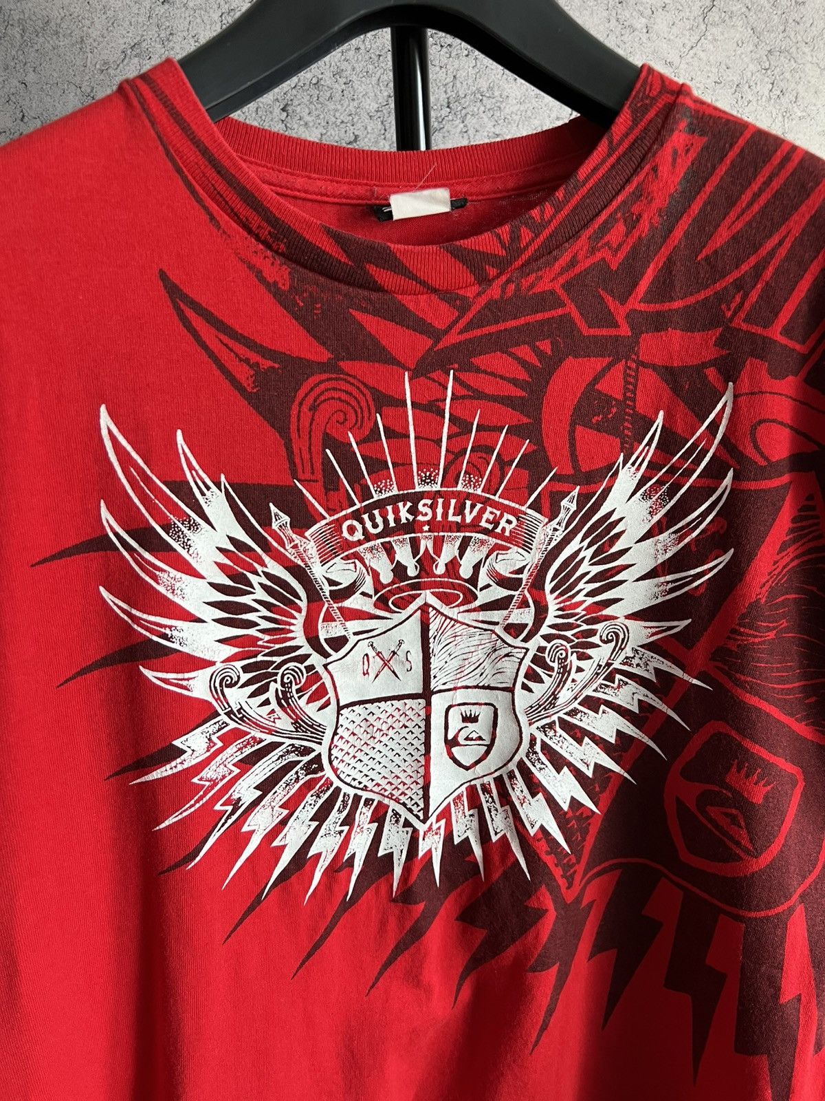 Quiksilver Vintage Quiksilver Y2K Printed T-Shirt 2000s Hype Size US M / EU 48-50 / 2 - 3 Thumbnail