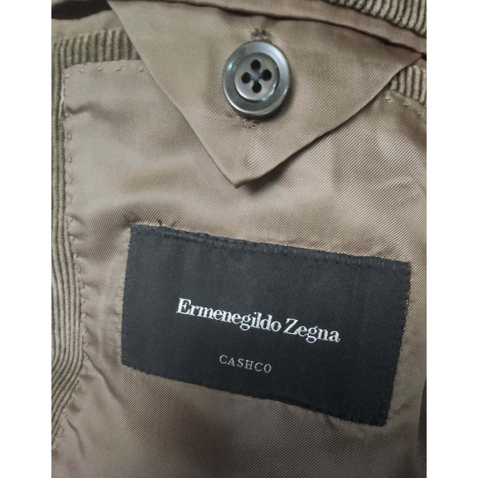 Ermenegildo Zegna Ermenegildo Zegna 52 L Cashco Sports Cashmere Blend Plazer Size 52L - 6 Thumbnail