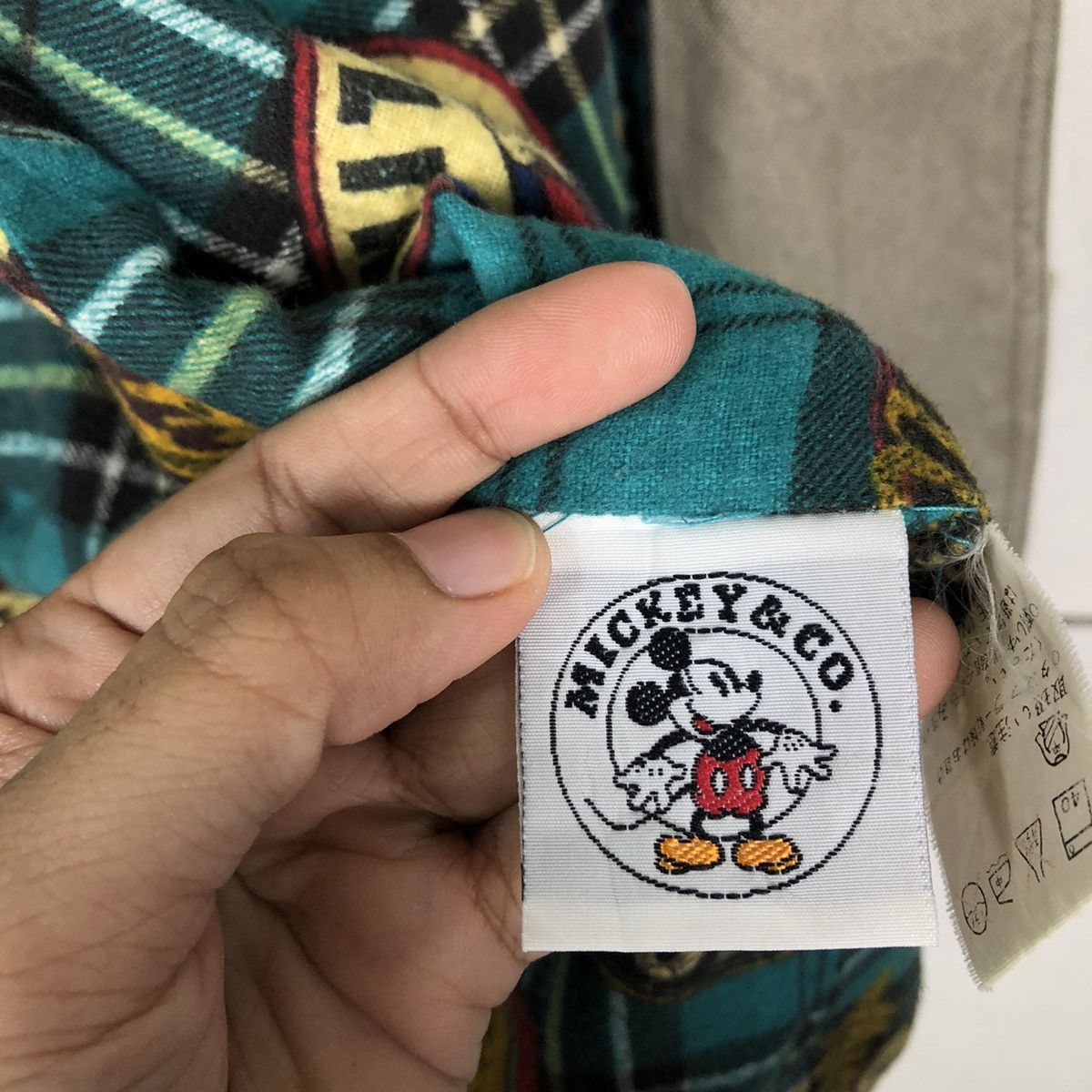 Cartoon Network 🔥90s Chore Blanket Lining Full Print Jacket Mickey & Co USA Size US L / EU 52-54 / 3 - 15 Thumbnail