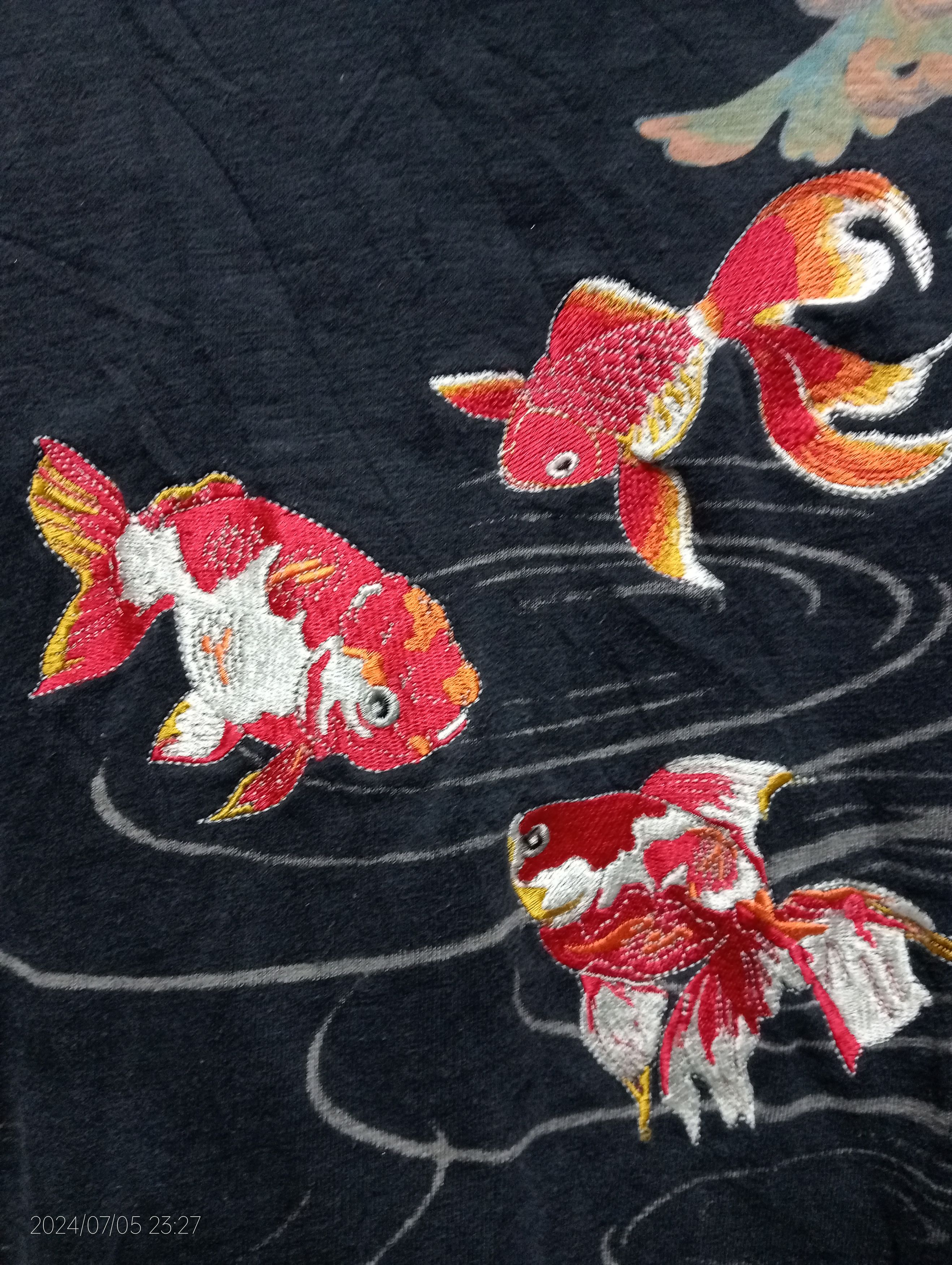 Designer × Japanese Brand VTG Embroidery Karakuri Tamashi Big Size 4L Pullover Hoodie Size US XXL / EU 58 / 5 - 3 Thumbnail