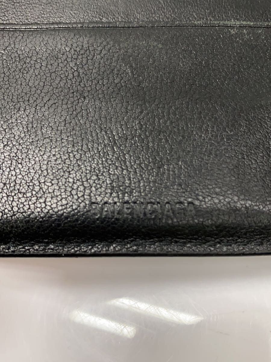 Balenciaga Balenciaga Tri-Fold Wallet Black Size ONE SIZE - 3 Thumbnail