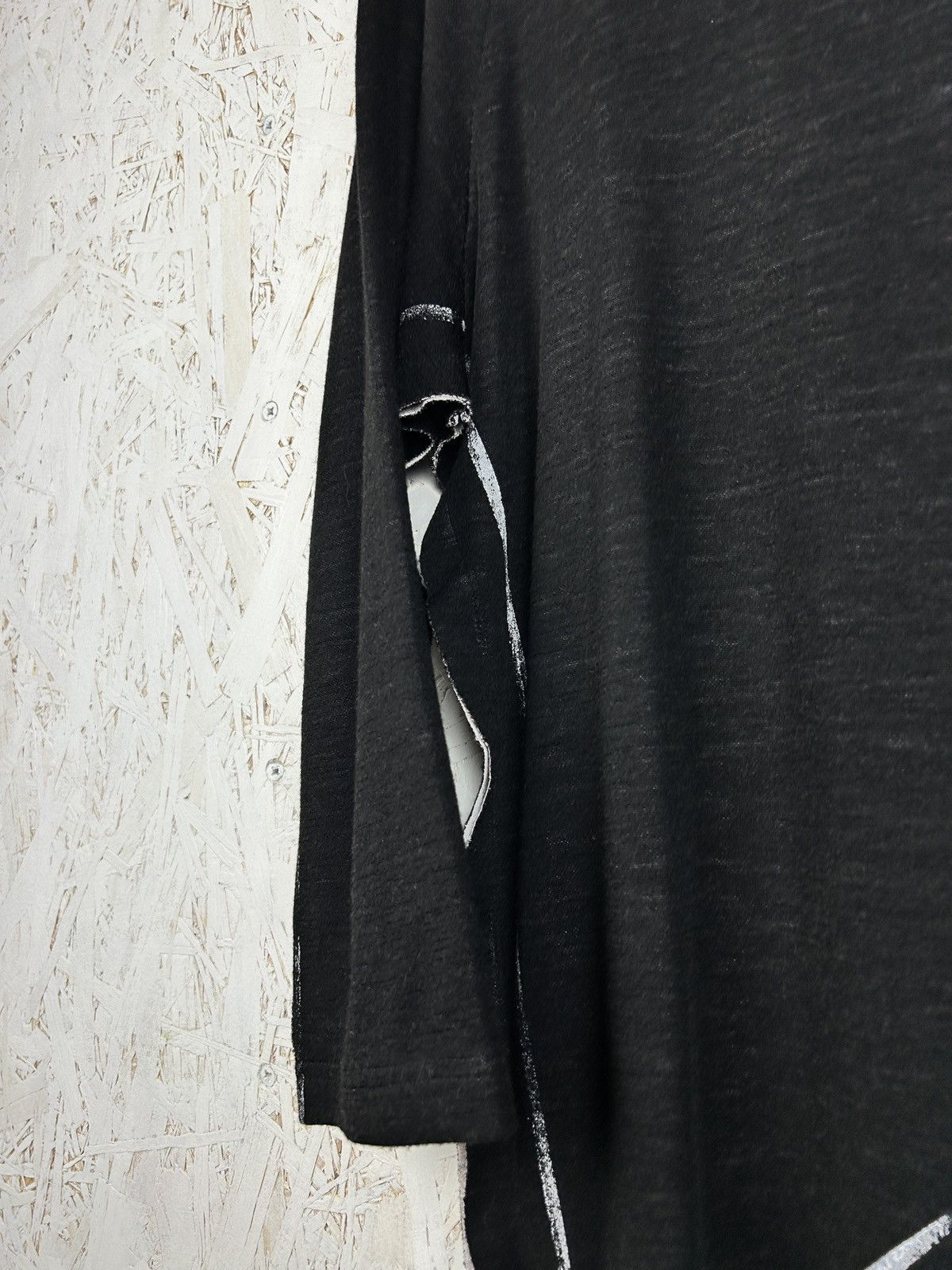 Yohji Yamamoto Yohji Yamamoto x Ragne Kikas Assymetric Avant Garde Sweater Size US M / EU 48-50 / 2 - 3 Thumbnail