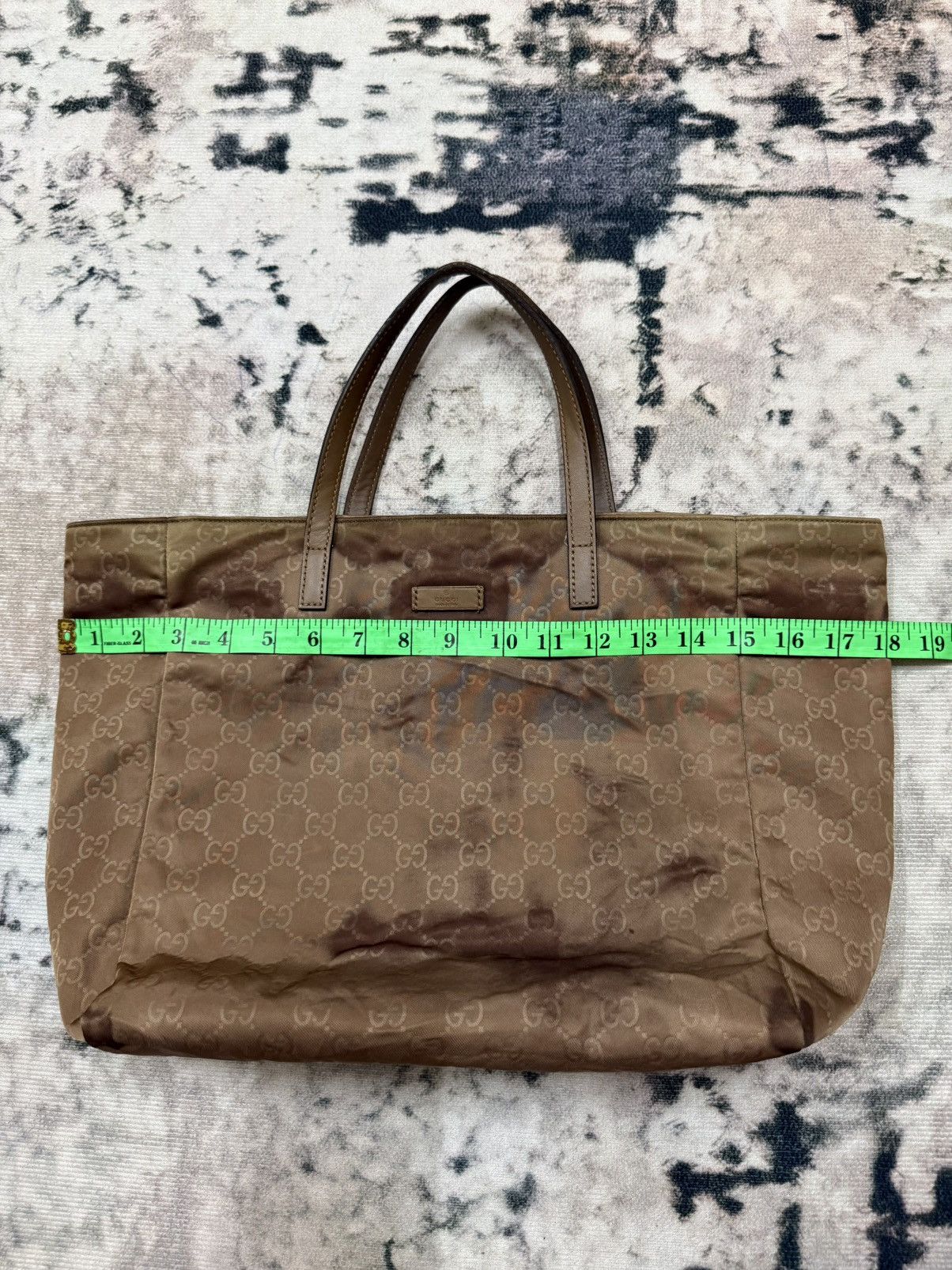 Gucci Gucci Monogram Nylon Tote Bag Size ONE SIZE - 13 Thumbnail