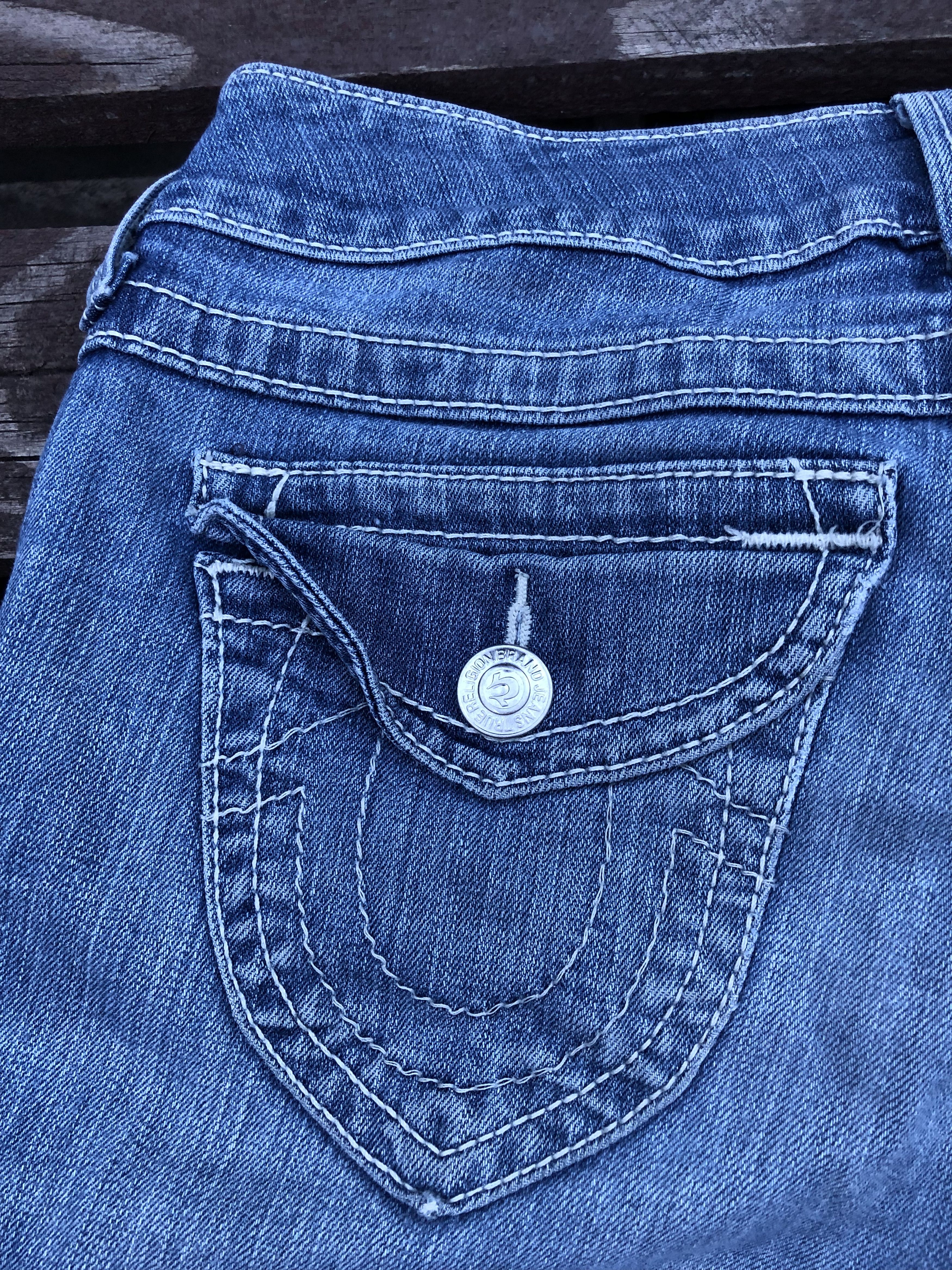 True Religion True Religion Y2K Vintage Hi-Rise Boot Denim Jeans Size 28 Size 28" / US 6 / IT 42 - 16 Thumbnail