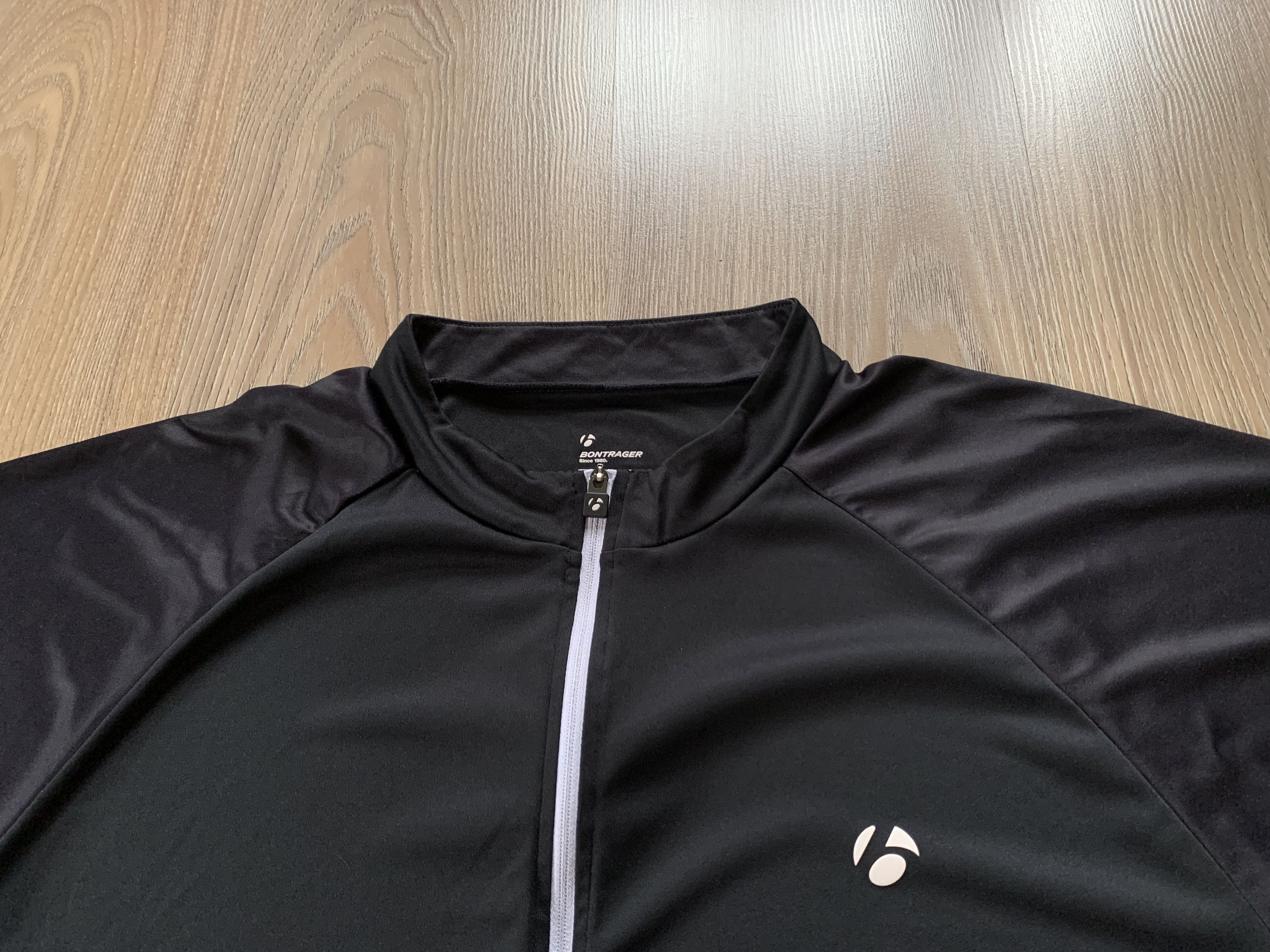 Bicycle Bontrager Big Black Short Sleeve Cycling Jersey Size US XXL / EU 58 / 5 - 4 Thumbnail