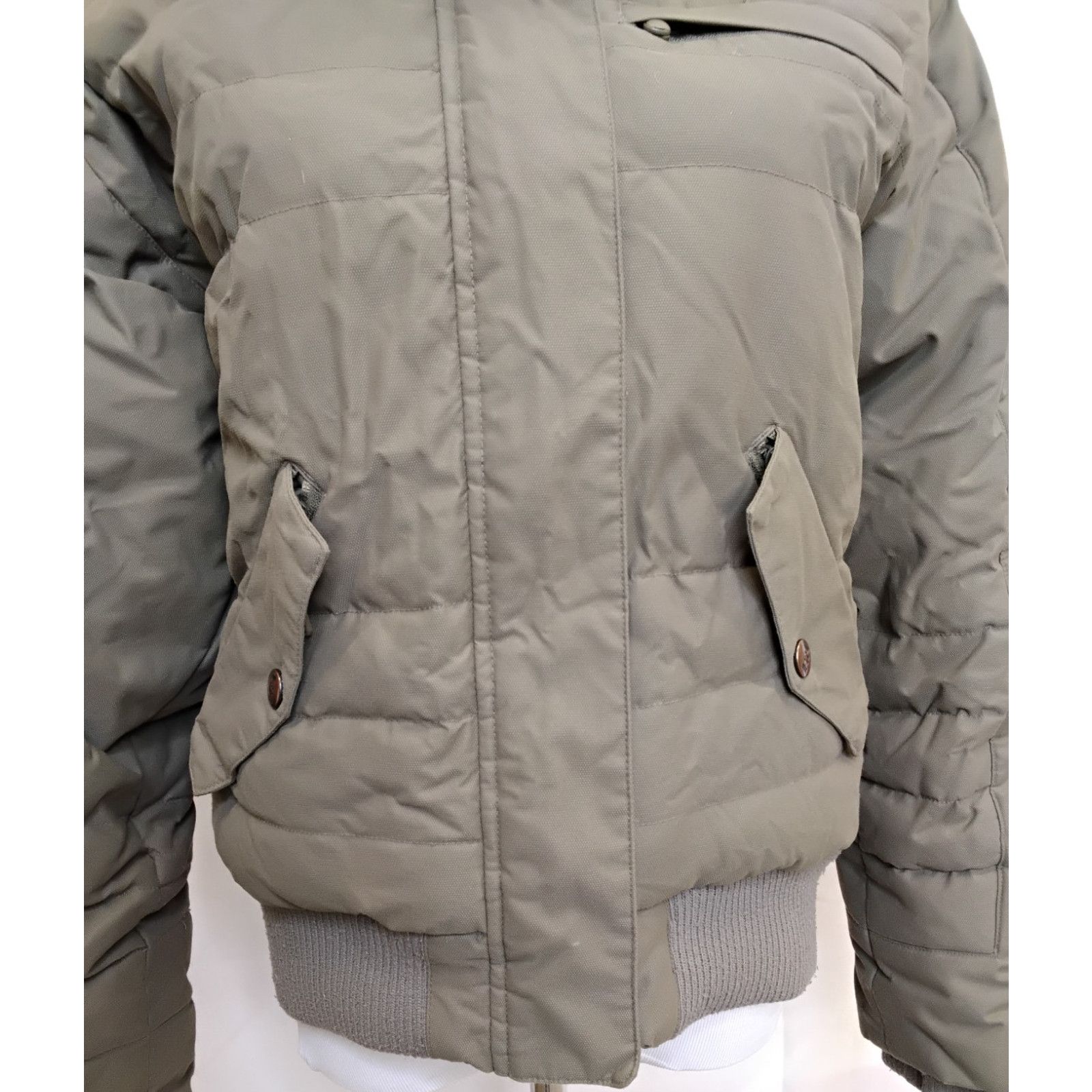 Helly Hansen Helly Hansen Down Jacket Women's M Army Green Fur Trim Hood Size M / US 6-8 / IT 42-44 - 7 Thumbnail